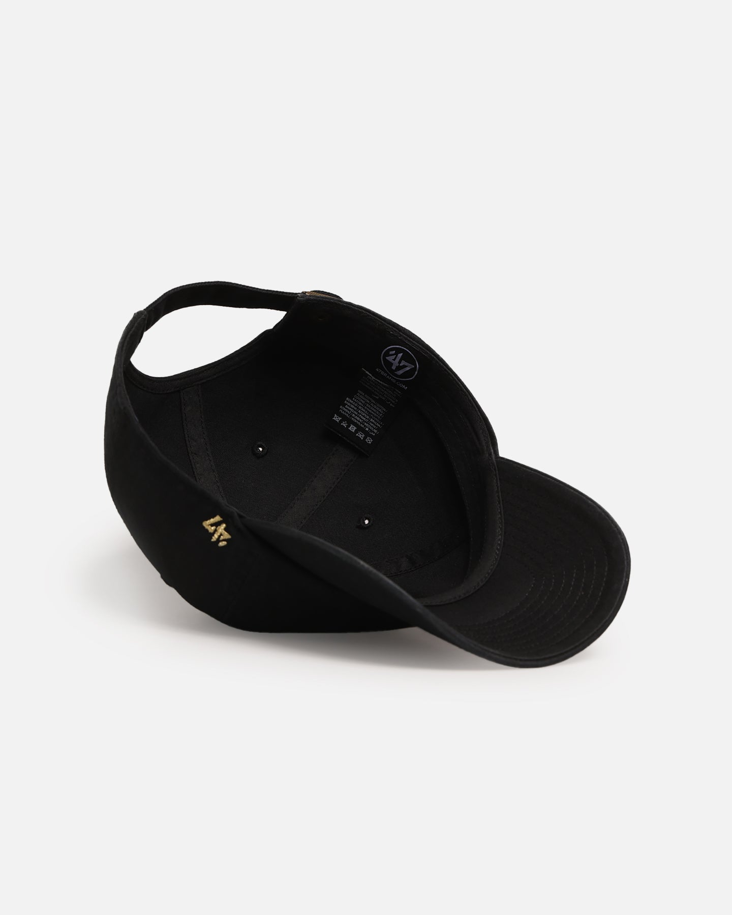 47 Brand Boston Red Sox 'Metallic' 47 Clean Up Strapback Black/Gold