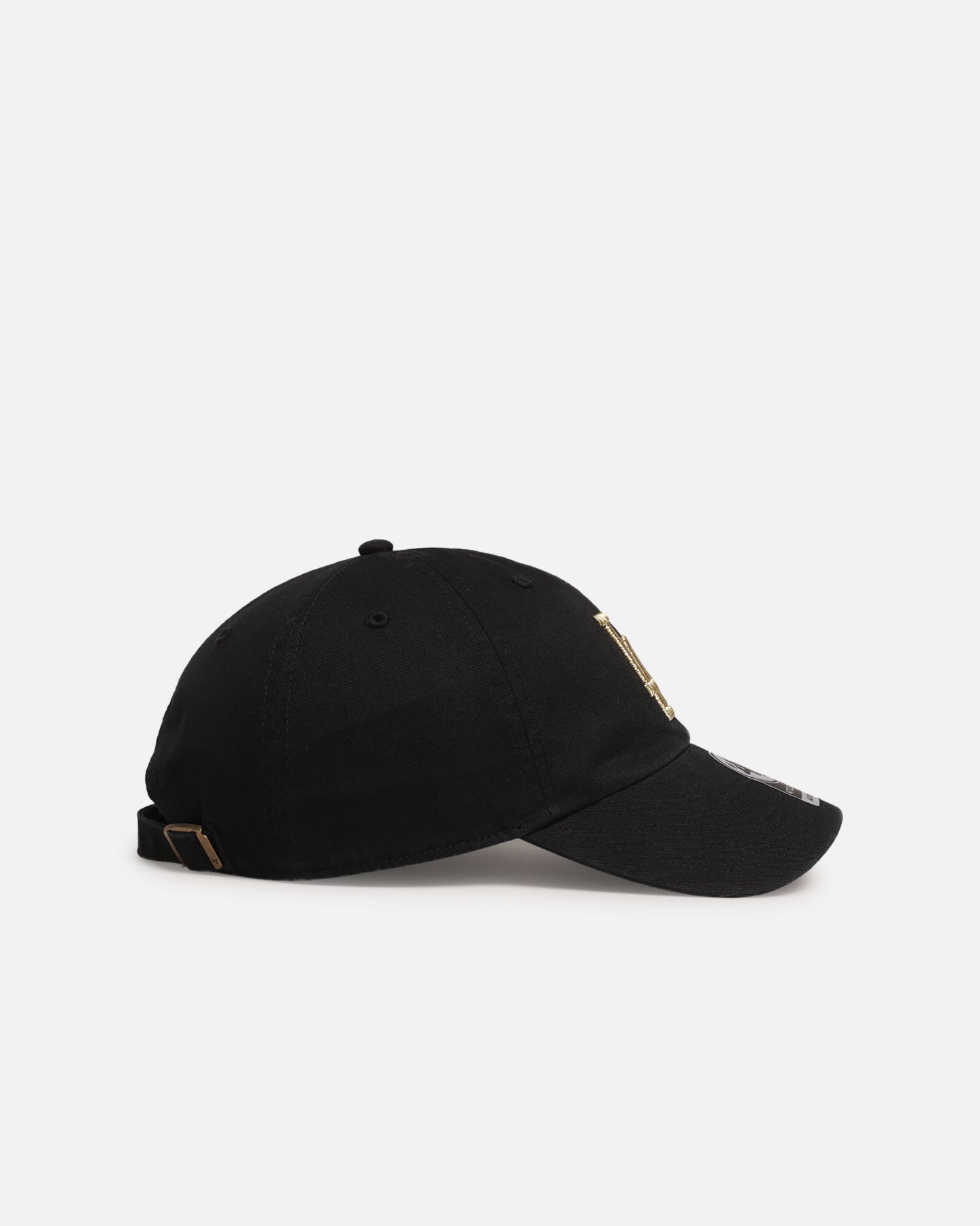 47 Brand Los Angeles Dodgers 'Metallic' 47 Clean Up Strapback Black/Gold
