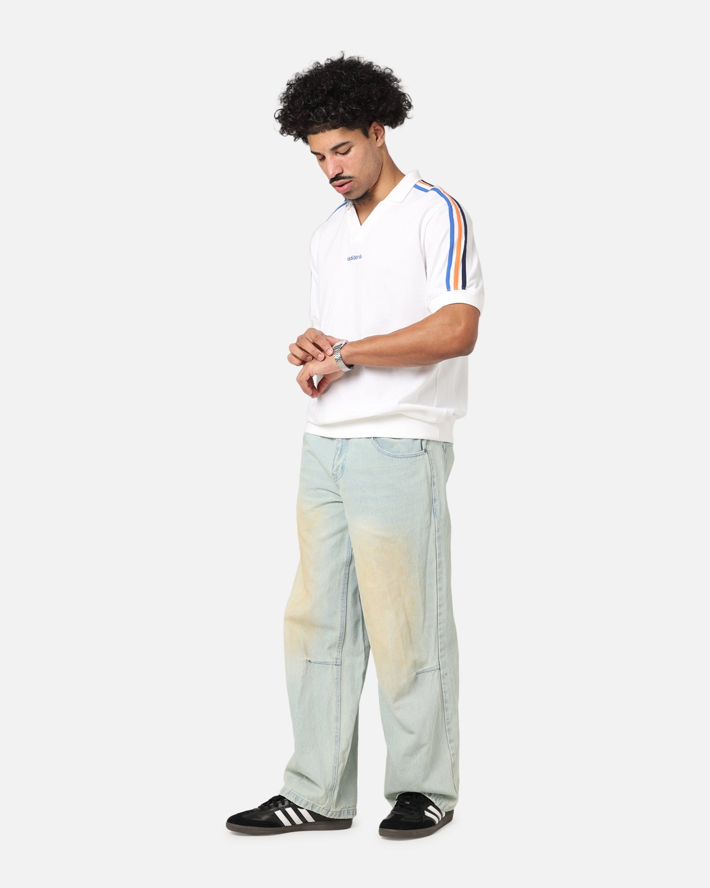 Adidas Polo T-Shirt White
