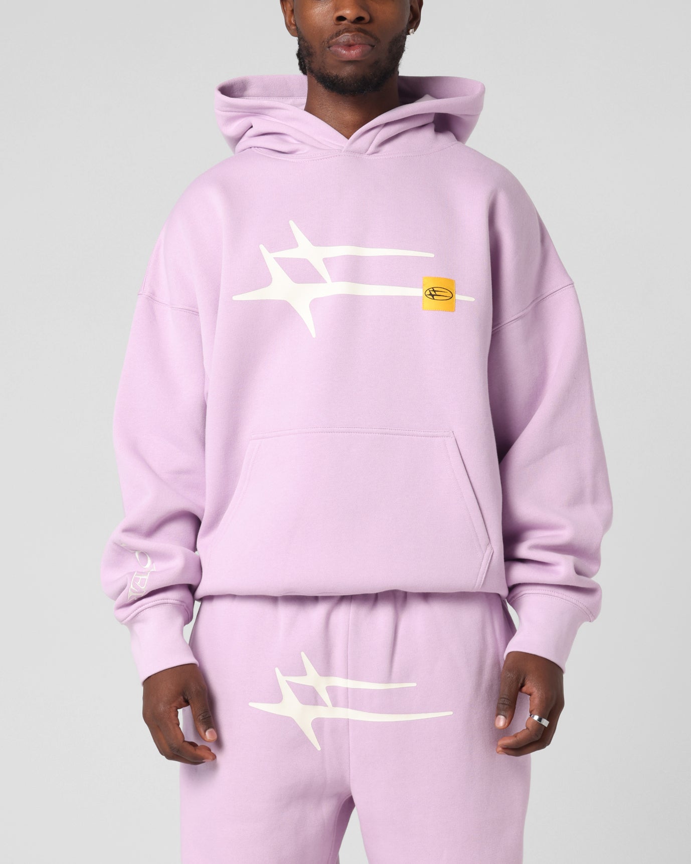 Loiter Hybrid Premium Hoodie Lilac