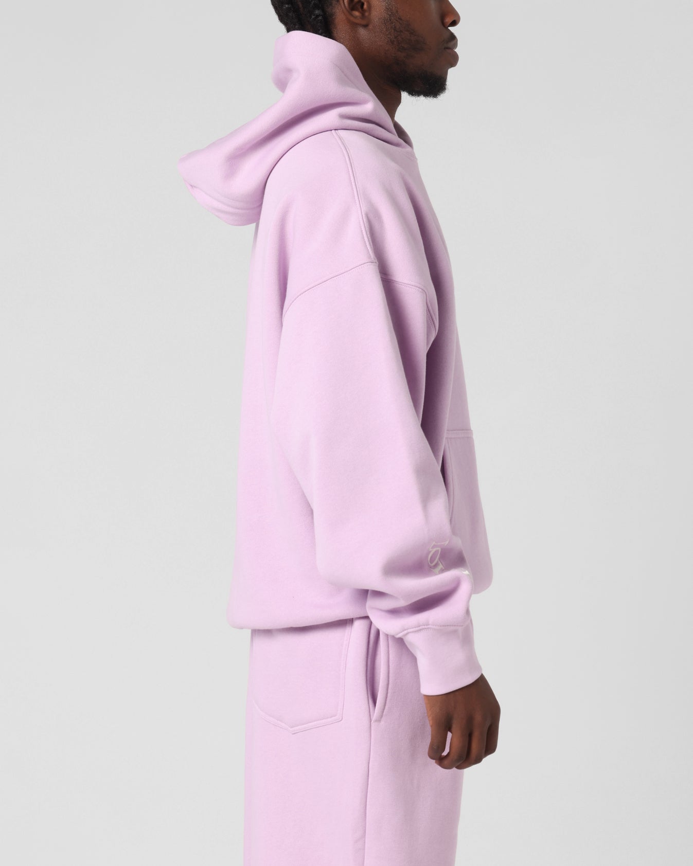 Loiter Hybrid Premium Hoodie Lilac