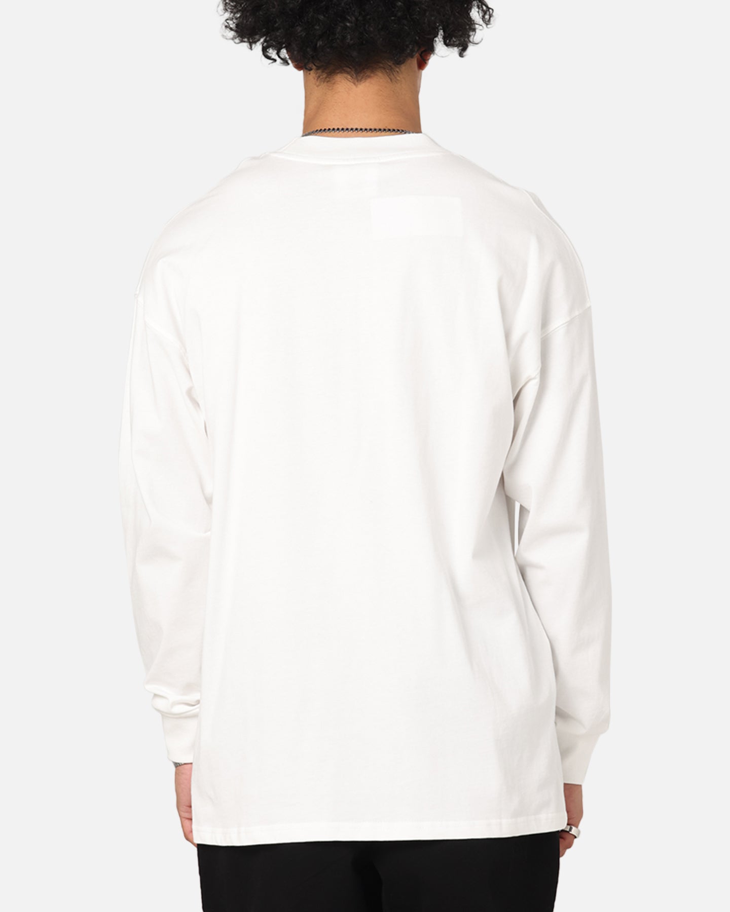 Carre Global Oversized Long Sleeve T-Shirt Off White