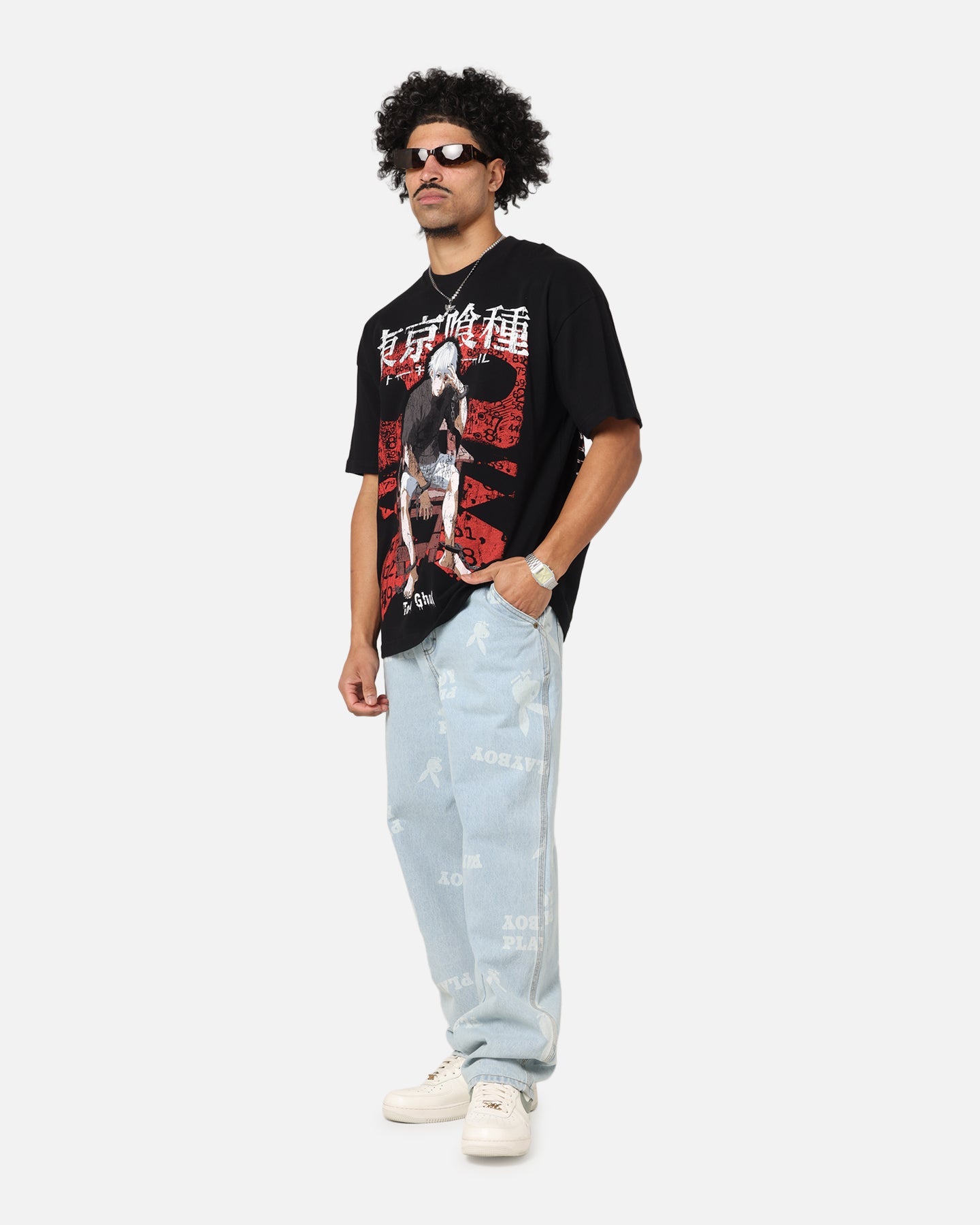 73 Studio X Tokyo Ghoul 1000 Minus 7 T-Shirt Black