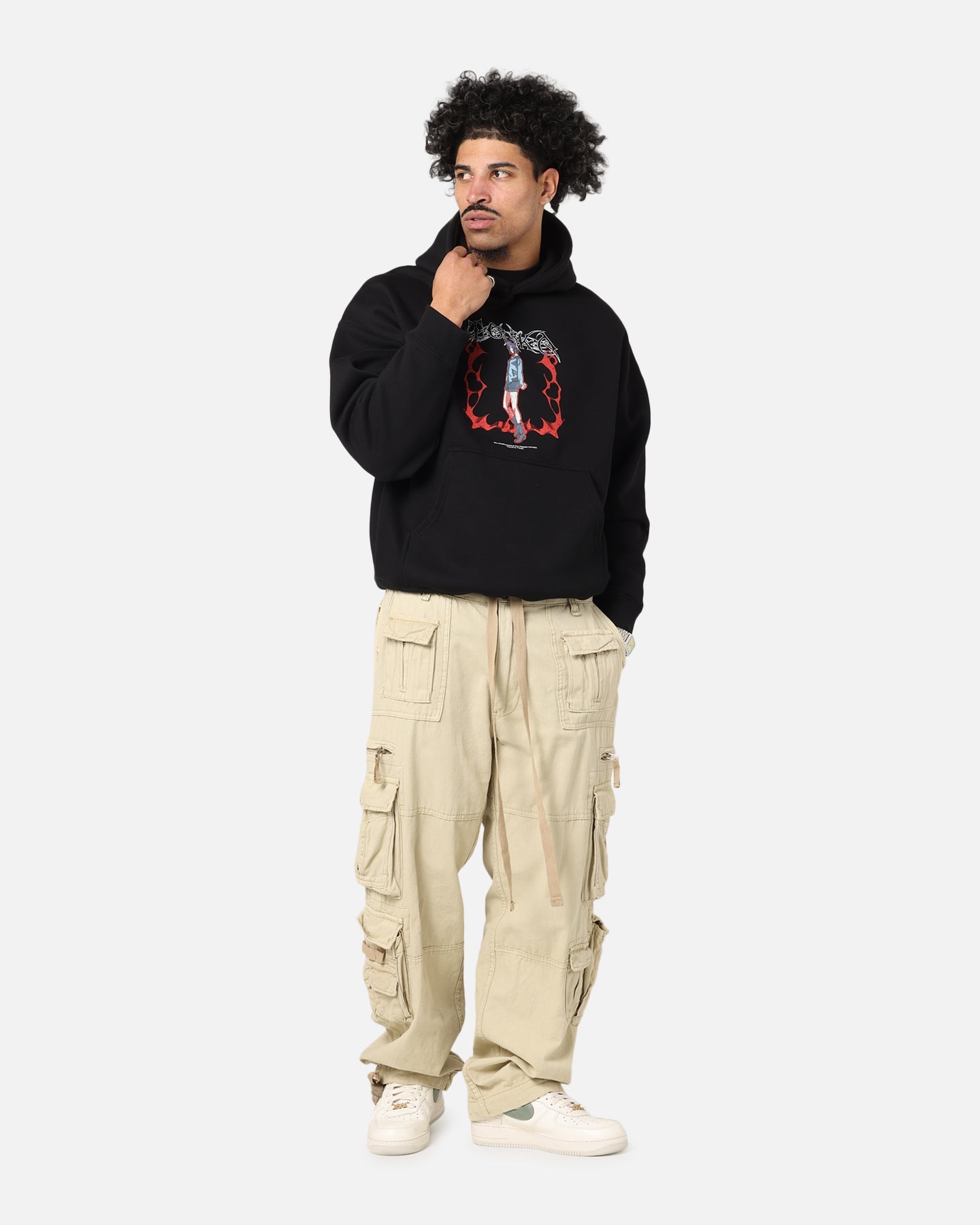 73 Studio X Tokyo Ghoul Rabbit Premium Hoodie Black