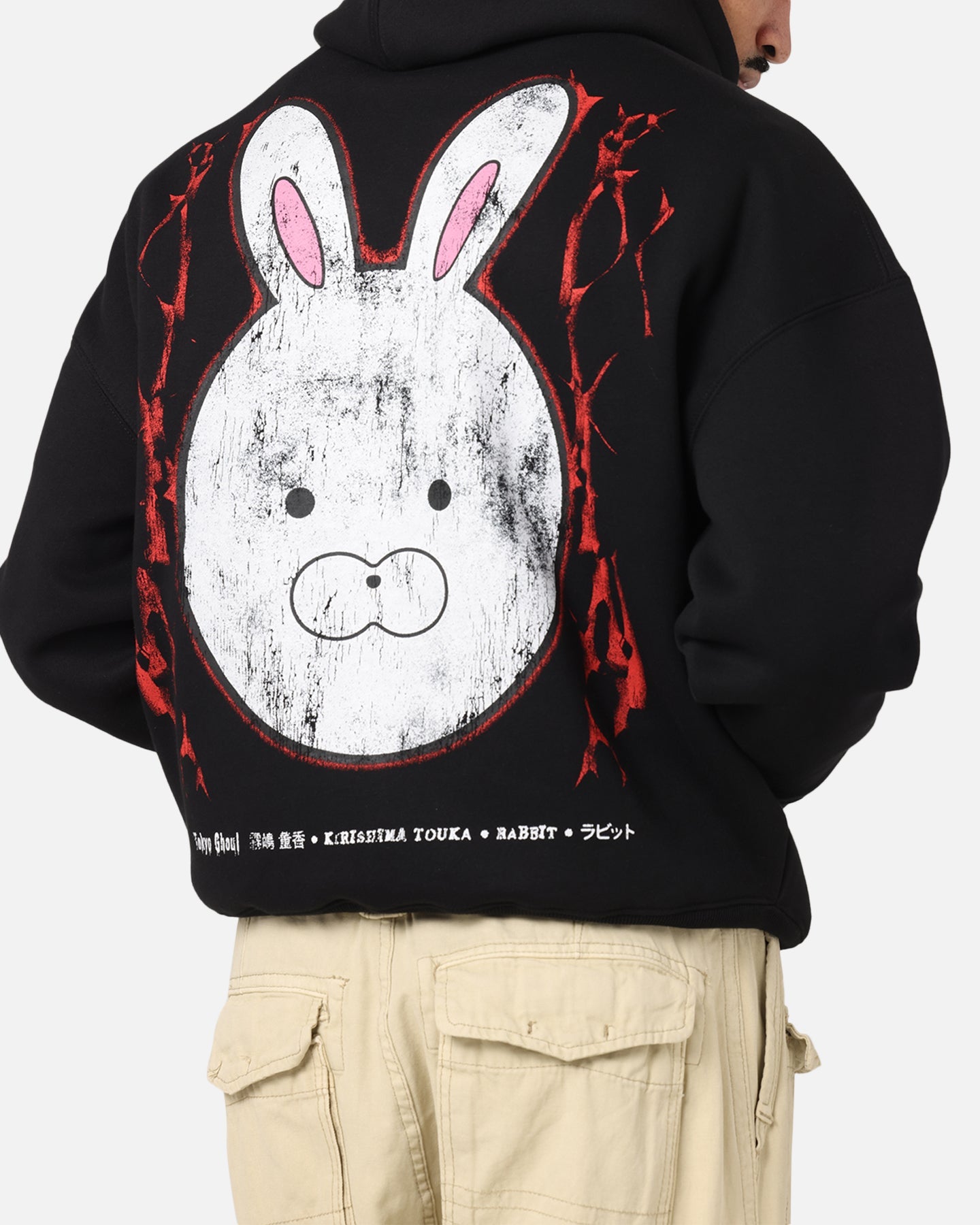 73 Studio X Tokyo Ghoul Rabbit Premium Hoodie Black