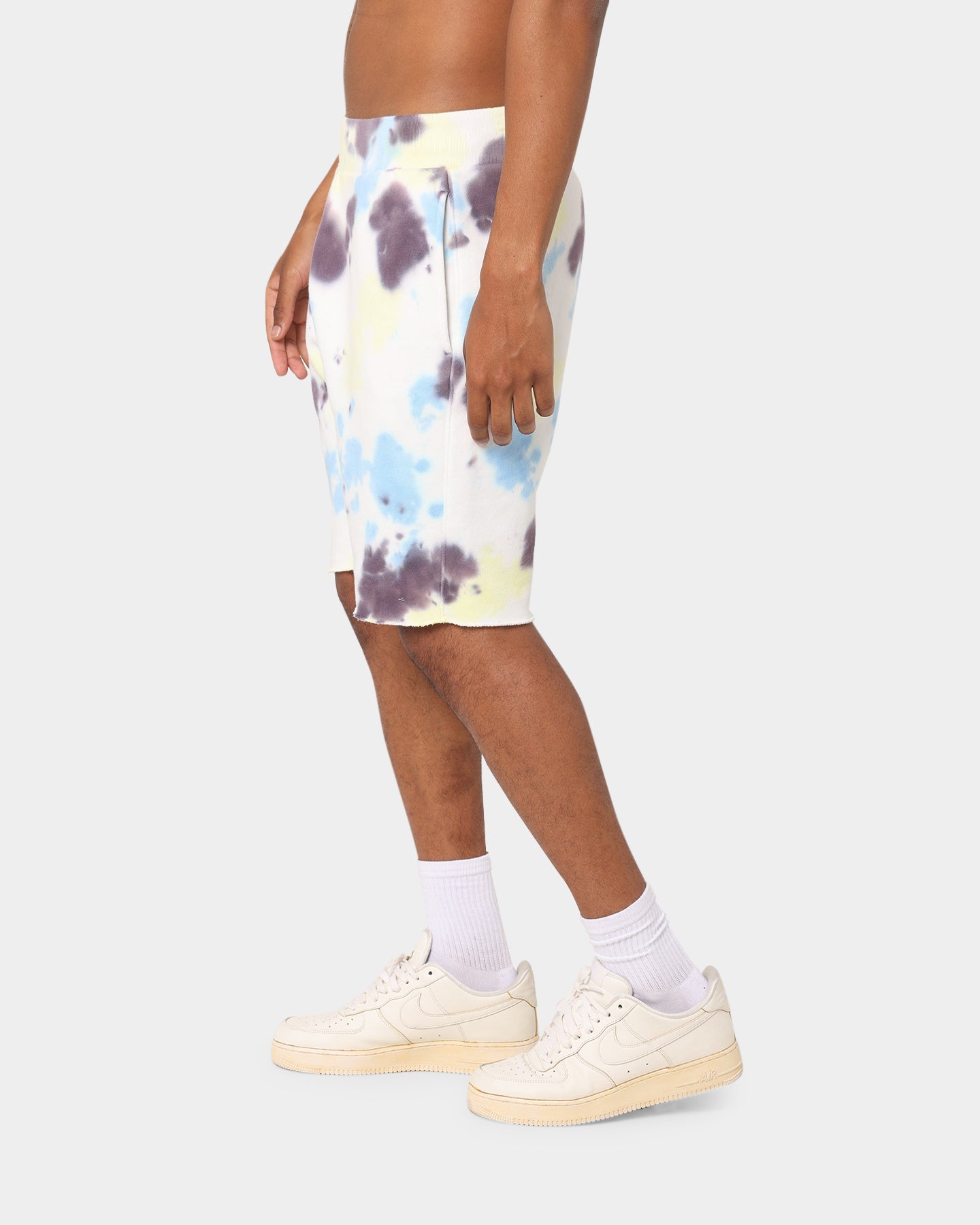 Champion Reverse Weave Cloud Dye Cut-Off Shorts Print 3c7