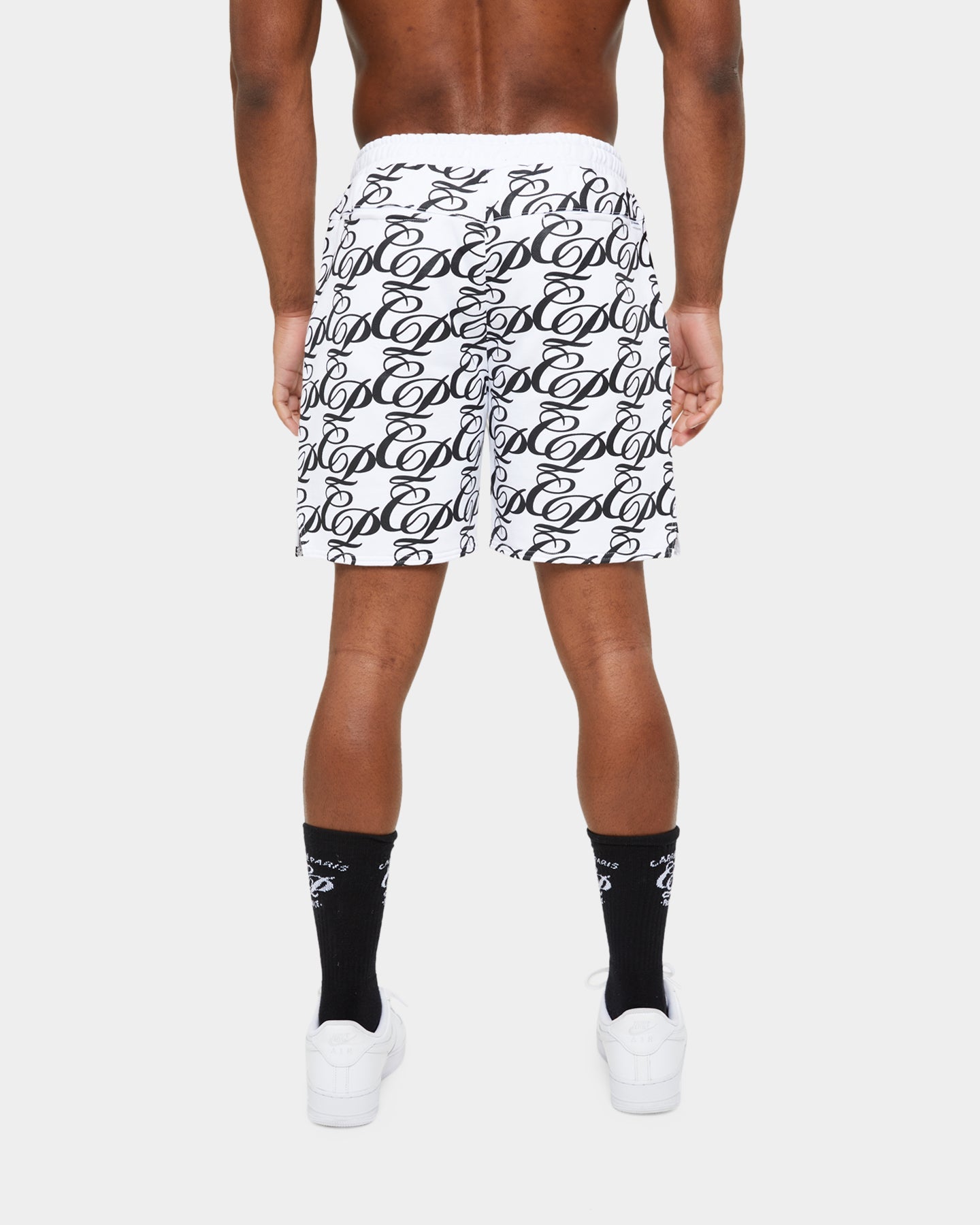 Carre Laluxe Sweat Shorts White/Black