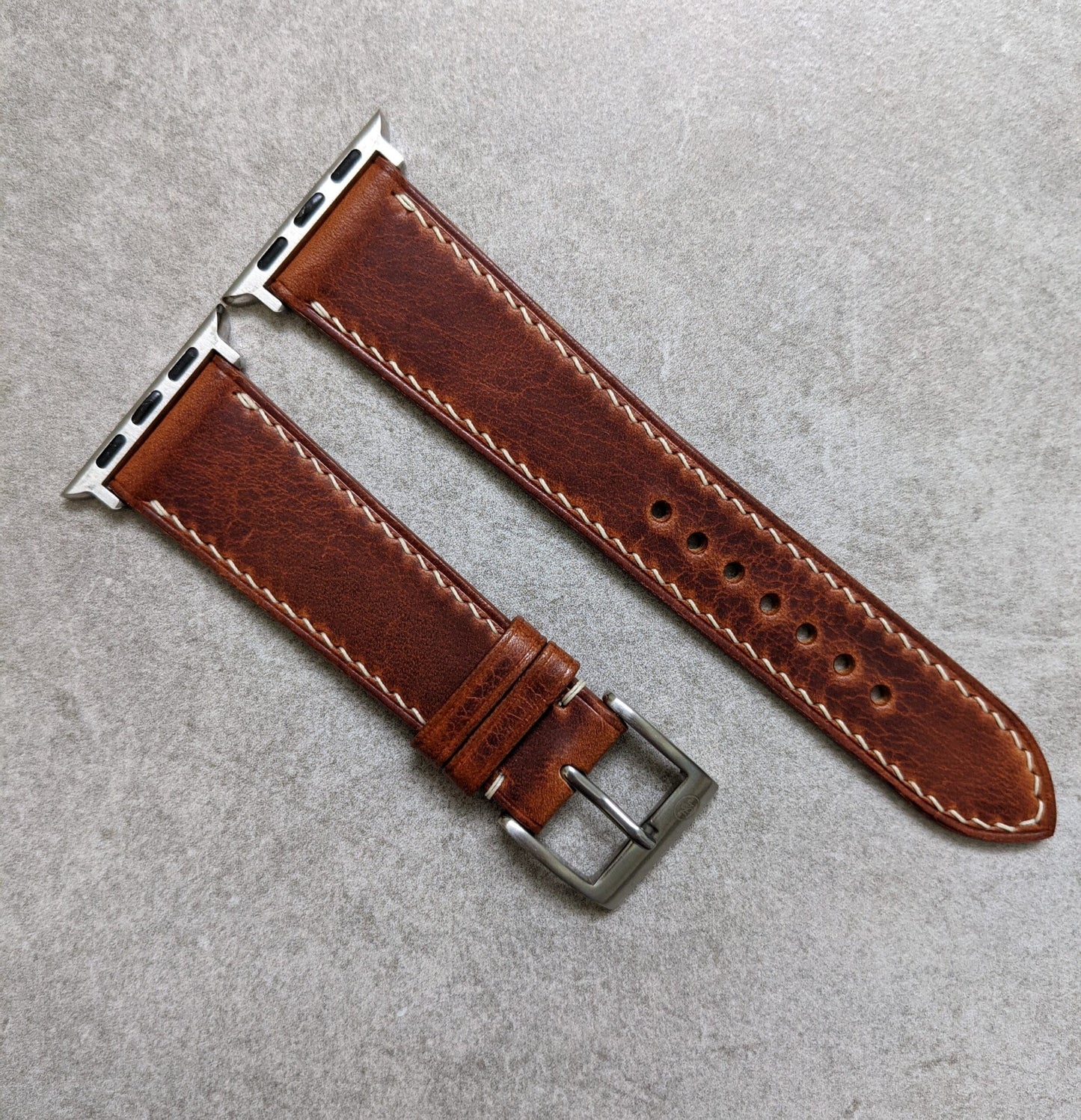Apple Watch Strap - Badalassi Wax Tan Brown