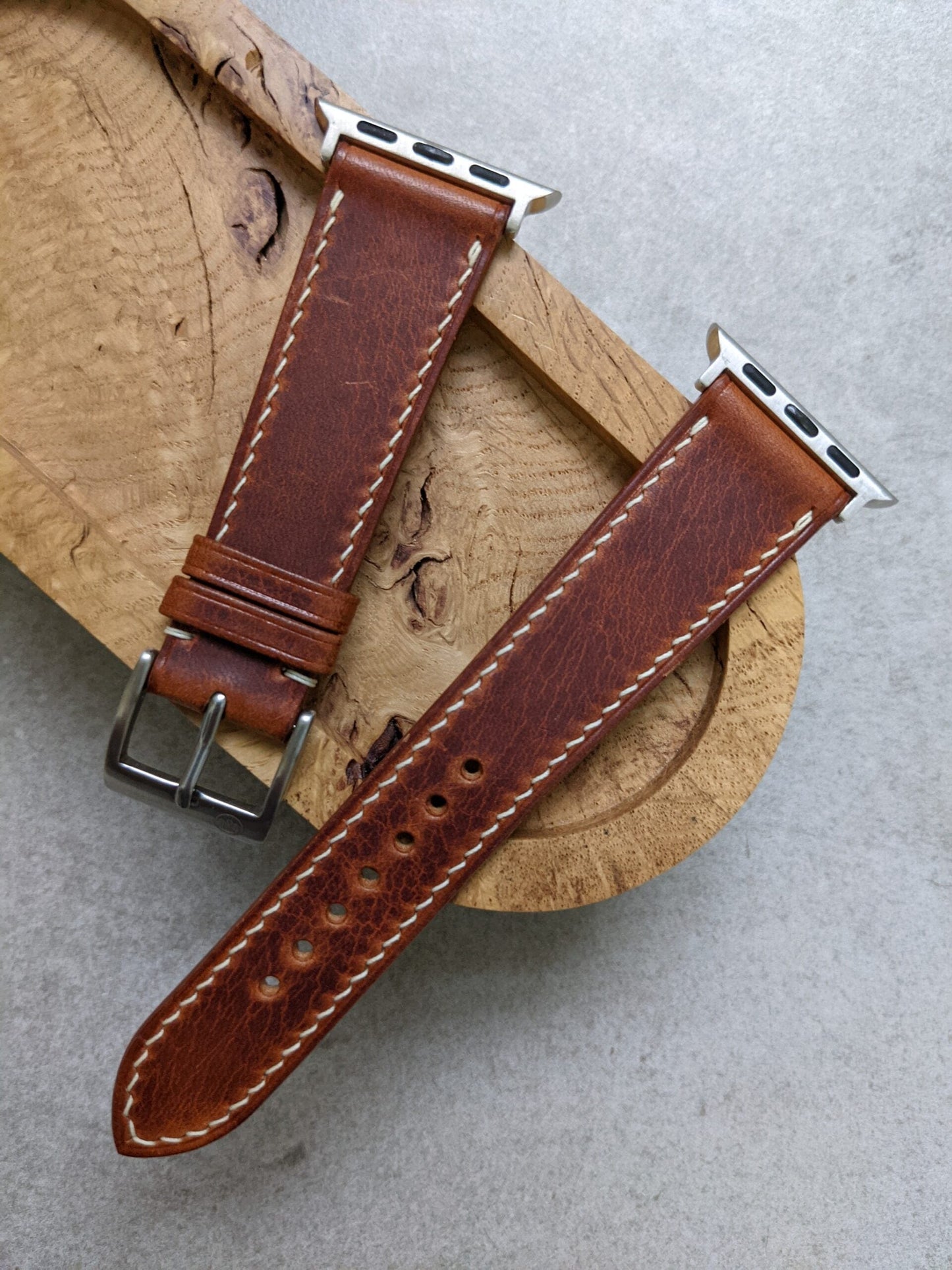 Apple Watch Strap - Badalassi Wax Tan Brown