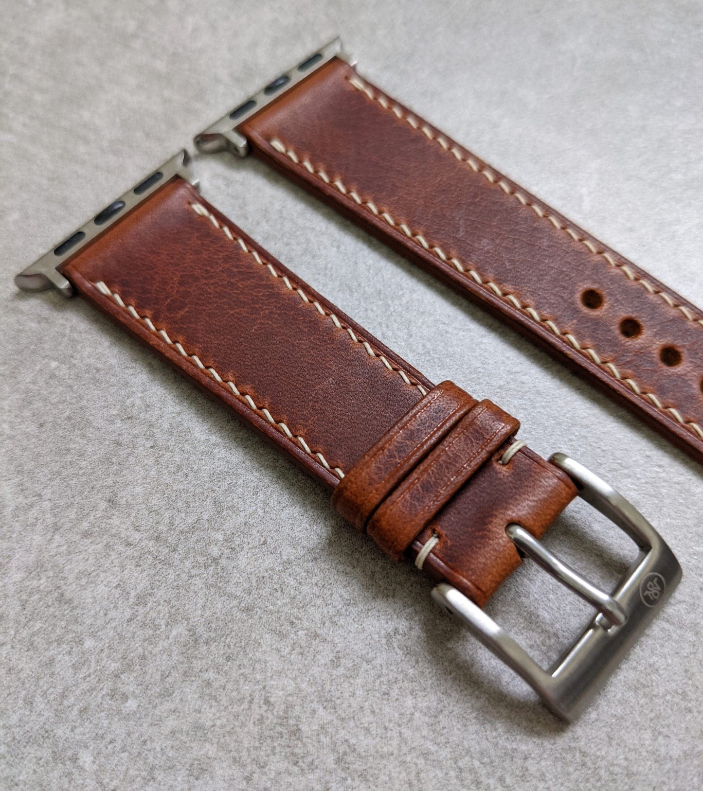 Apple Watch Strap - Badalassi Wax Tan Brown
