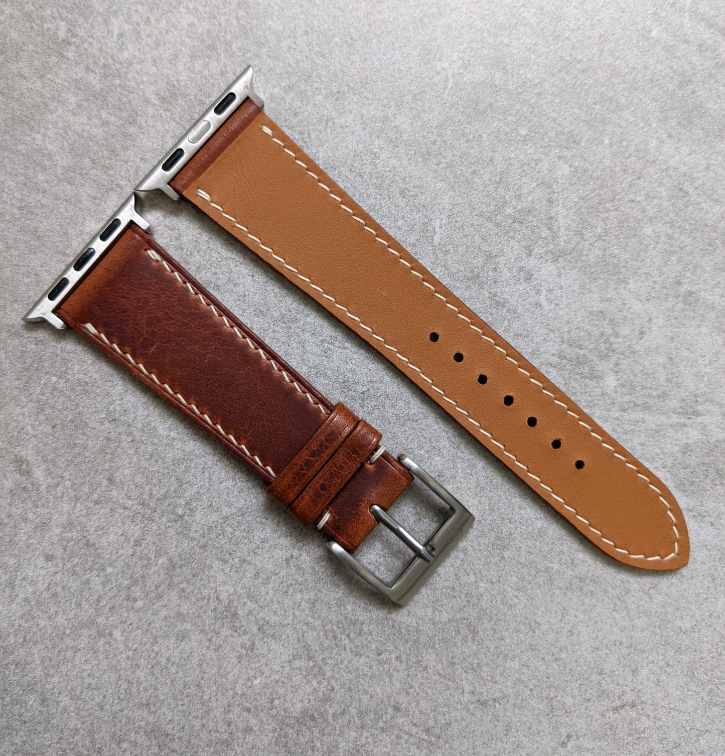 Apple Watch Strap - Badalassi Wax Tan Brown