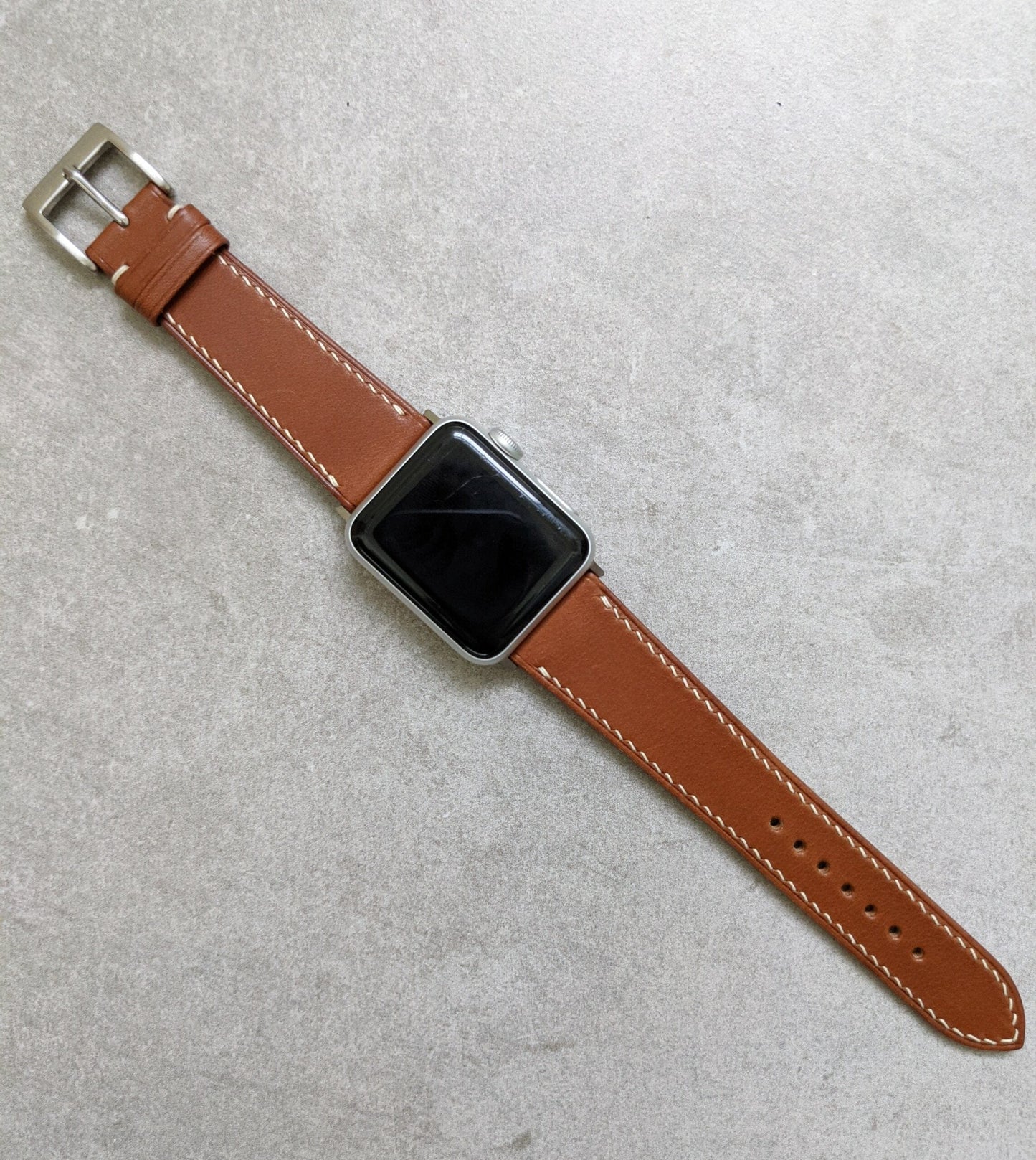 Apple Watch Strap - Barenia Tan Brown