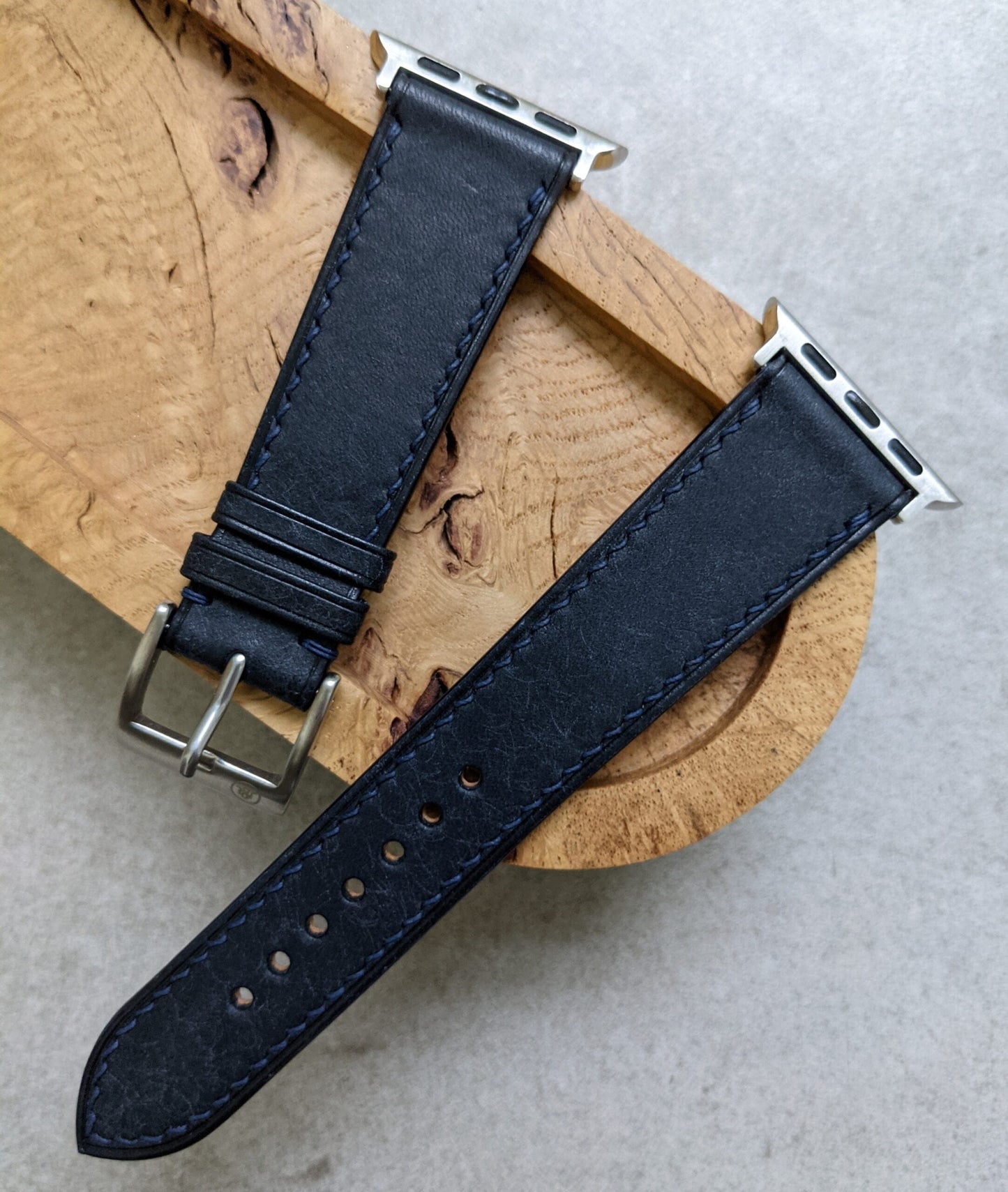 Apple Watch Strap - Pueblo Navy Blue