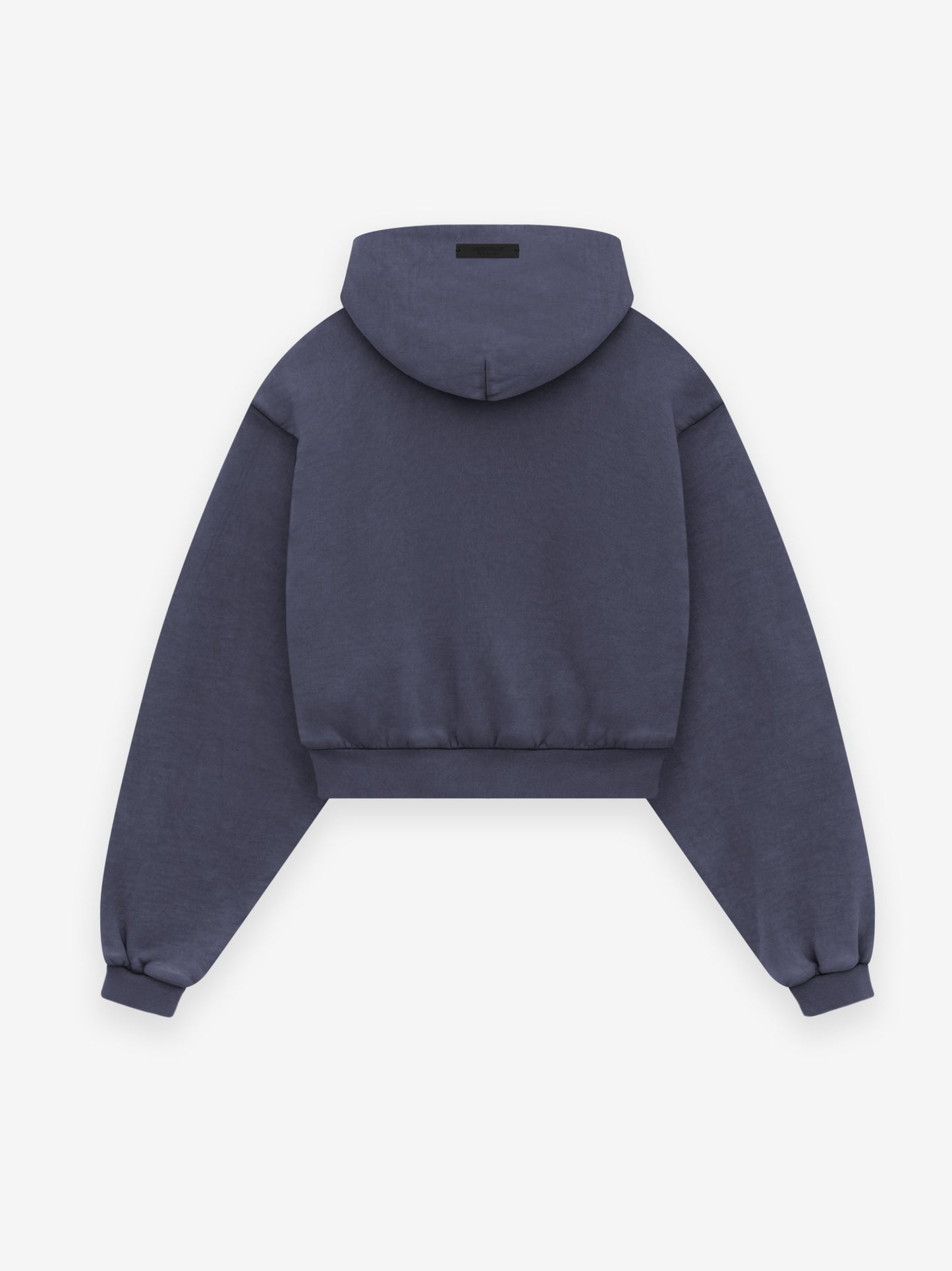 Women's Heavy Fleece Cropped V-Neck Hoodie