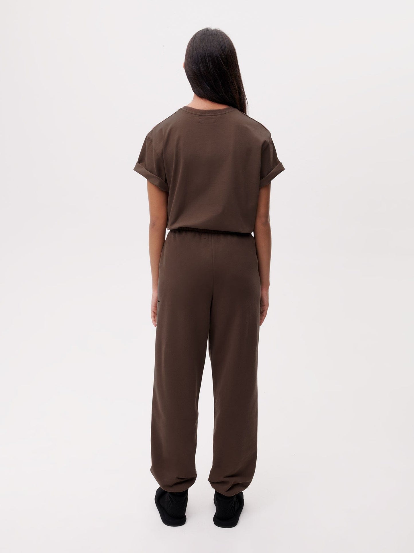 Womens 365 Midweight Track Pants—chestnut brown