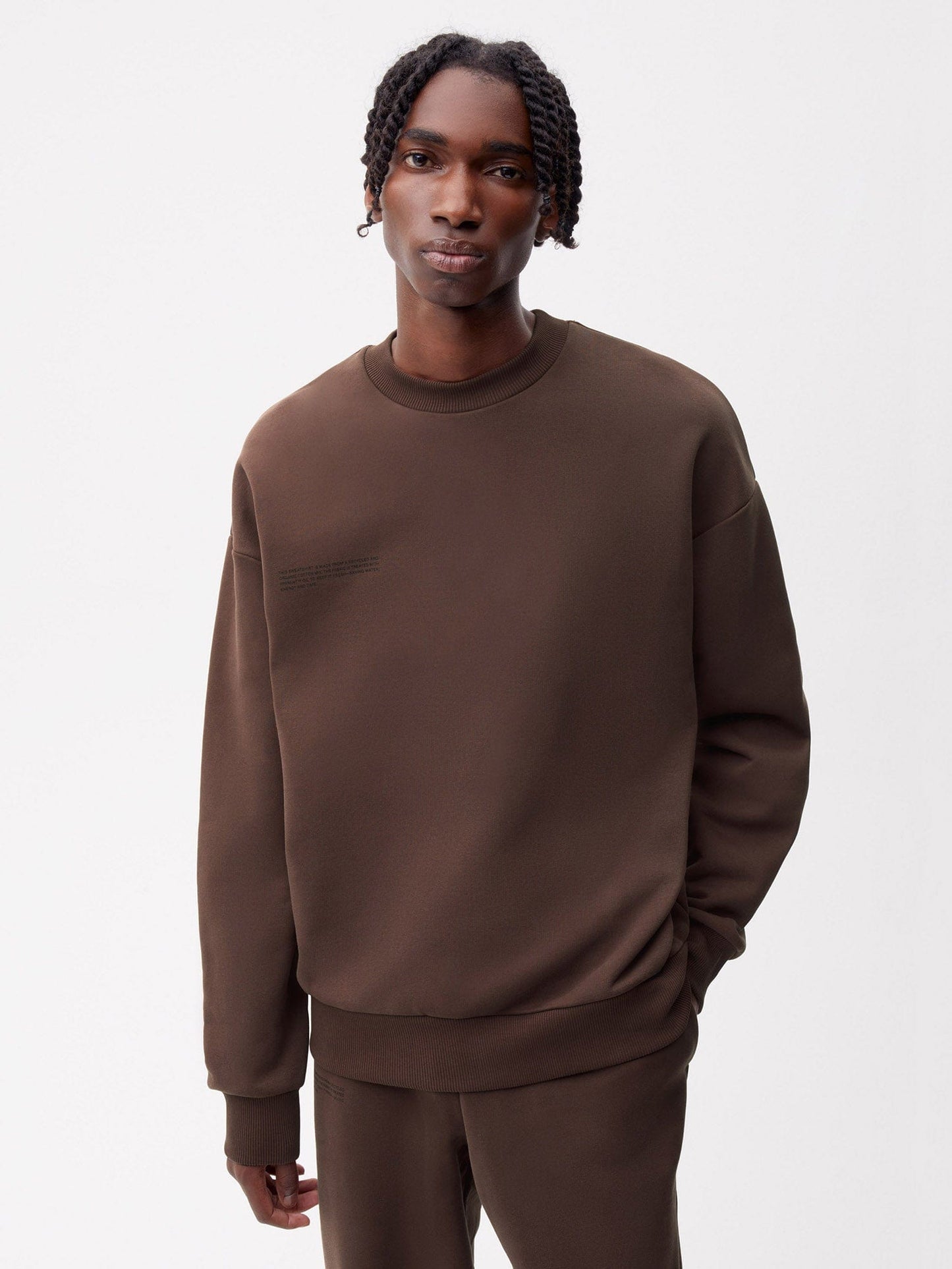 365 Heavyweight Sweatshirt—chestnut brown