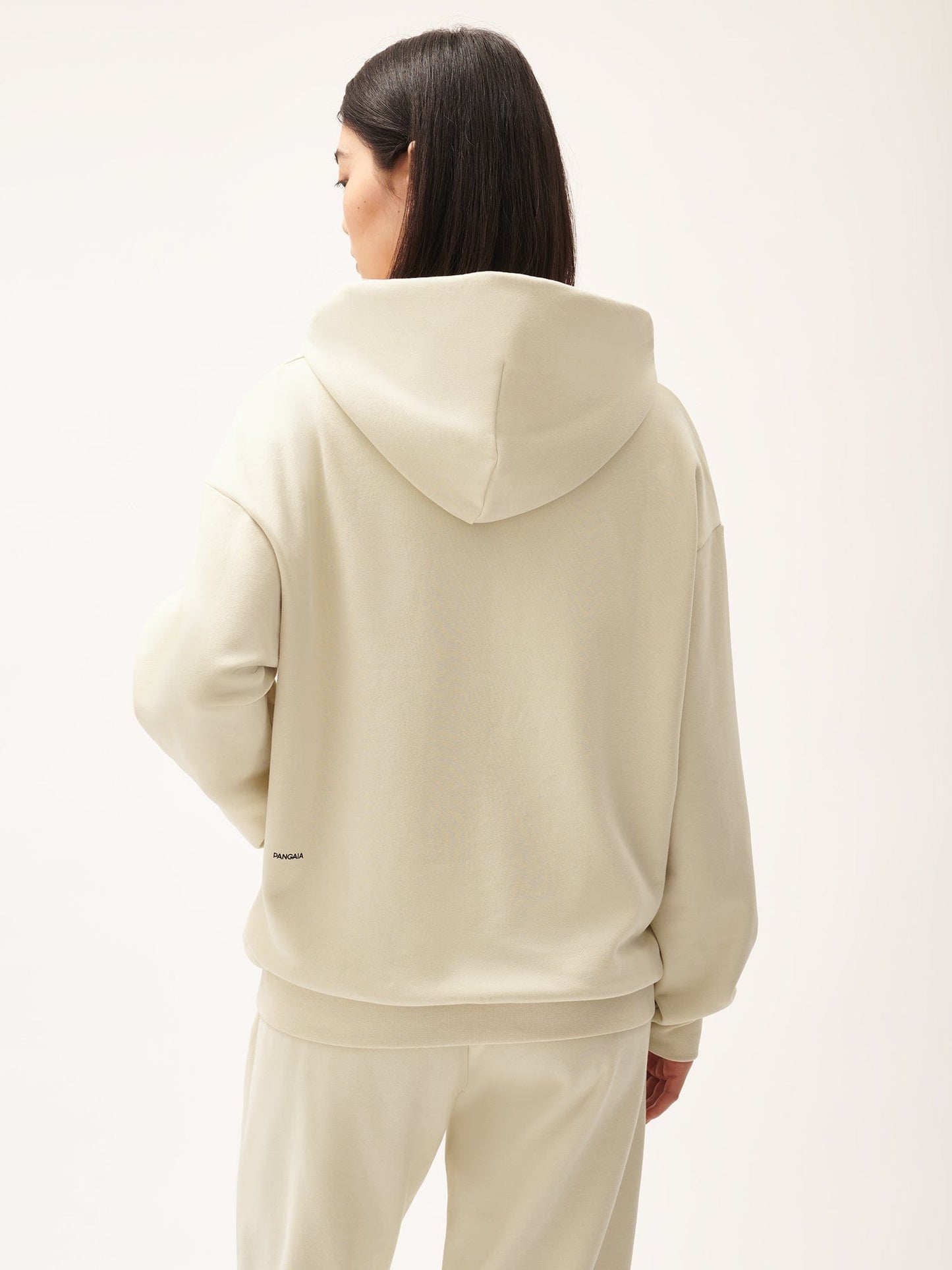 Womens 365 Midweight Hoodie—travertine beige