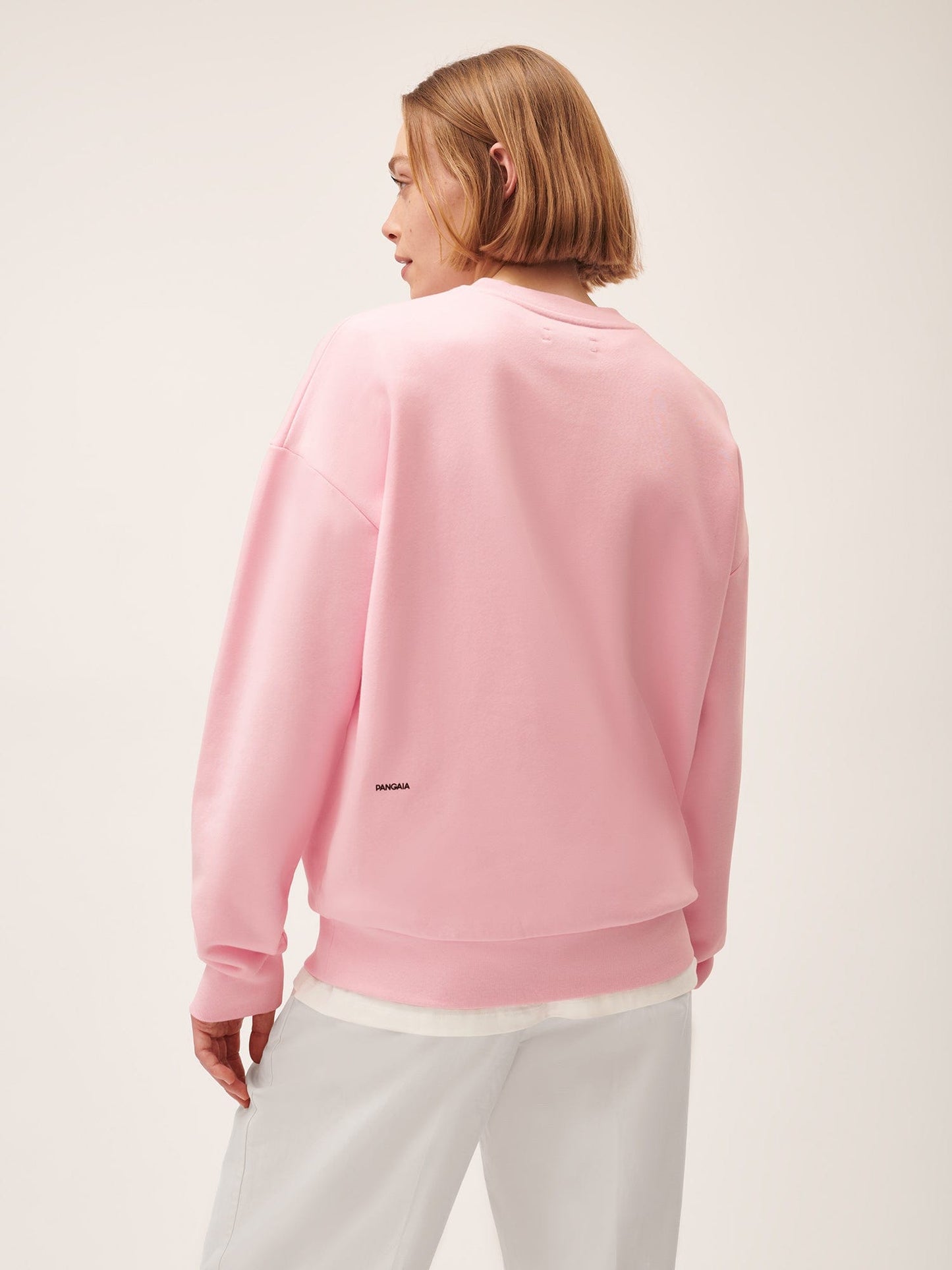 Womens 365 Midweight Sweatshirt—magnolia pink