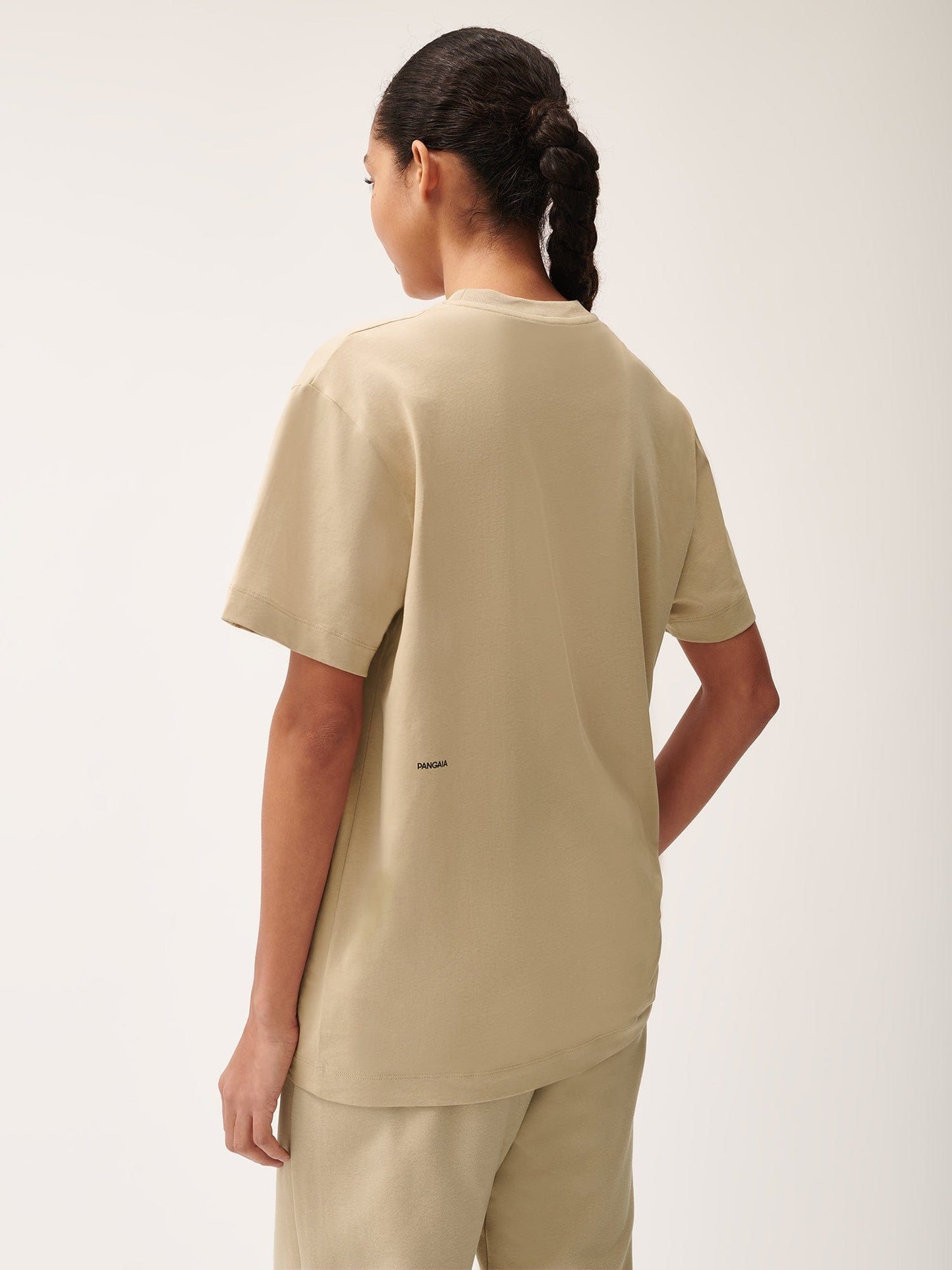 Womens 365 Midweight T-shirt—birch beige
