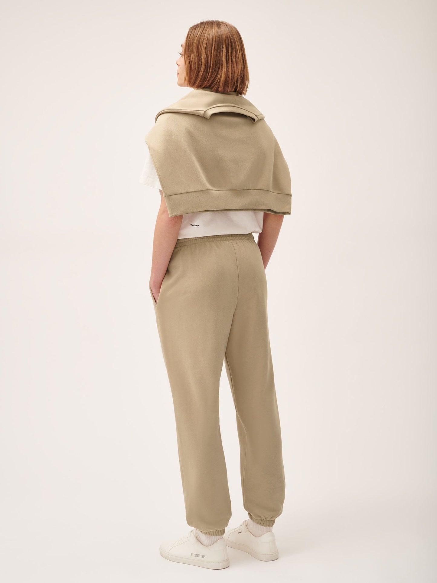 Womens 365 Midweight Track Pants—birch beige