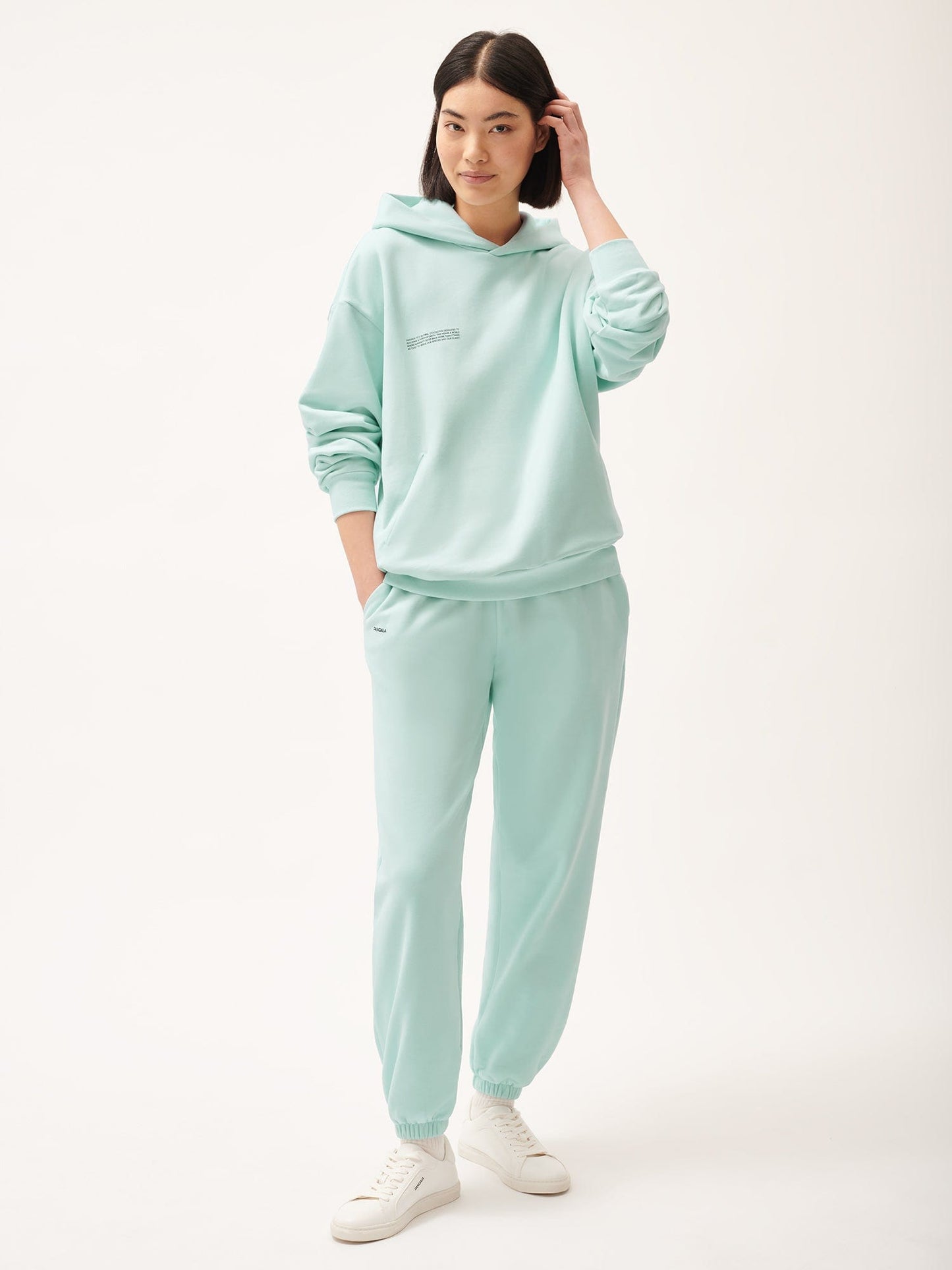 Womens 365 Midweight Track Pants—reflect blue