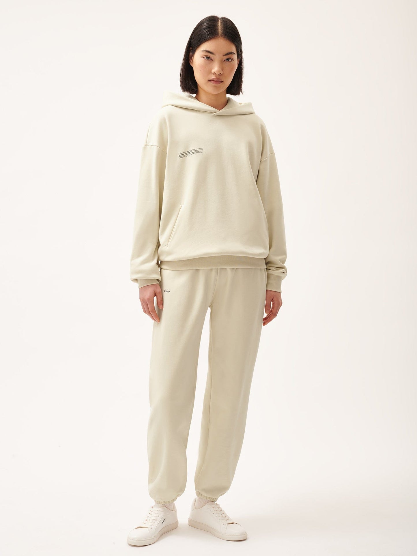 Womens 365 Midweight Track Pants—travertine beige