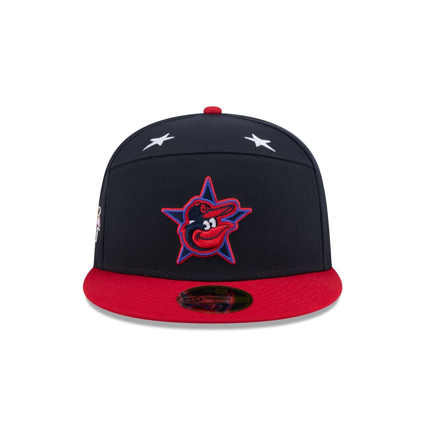 Baltimore Orioles 2025 All-Star Game Workout Split Panel 59FIFTY Fitted Hat