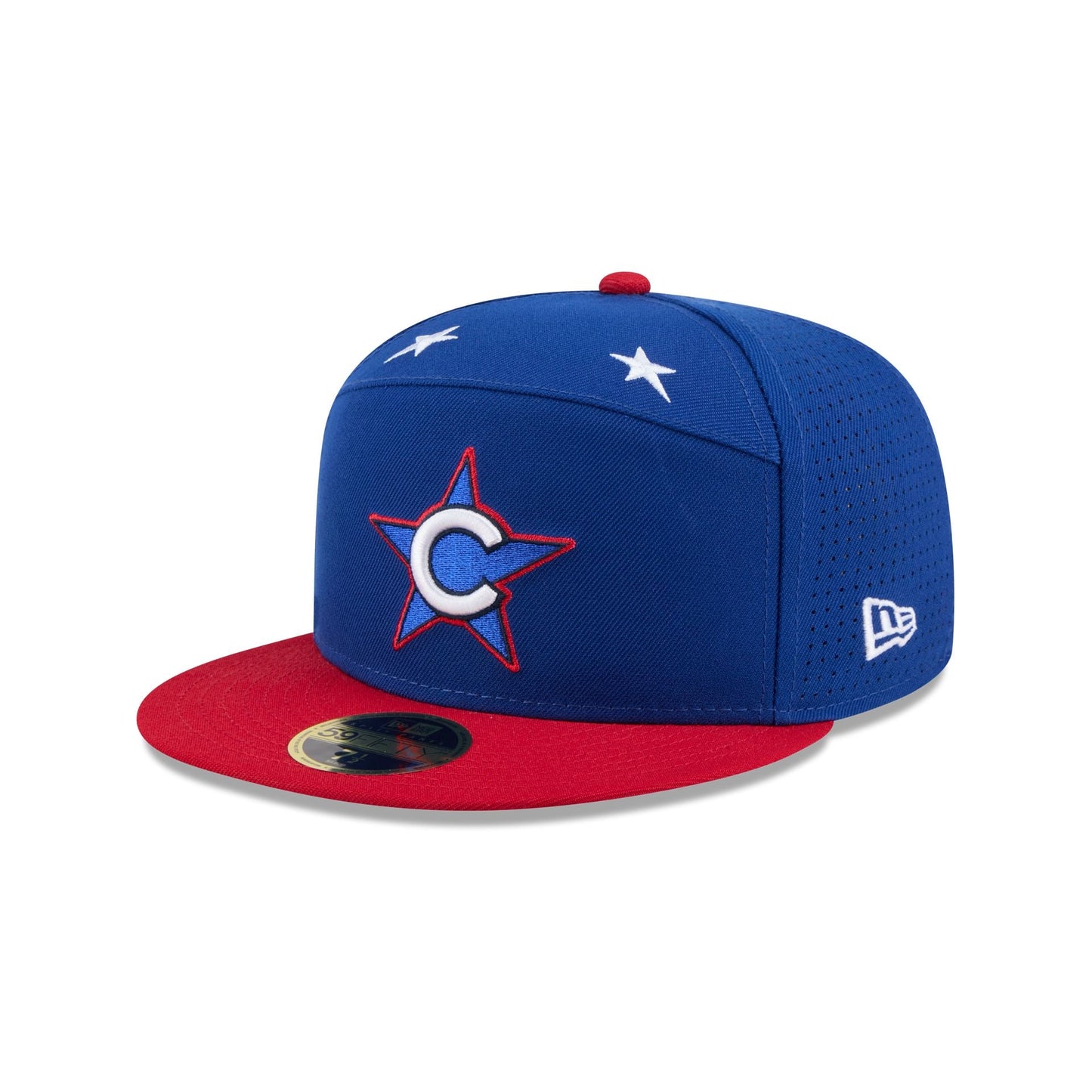 Chicago Cubs 2025 All-Star Game Workout Split Panel 59FIFTY Fitted Hat