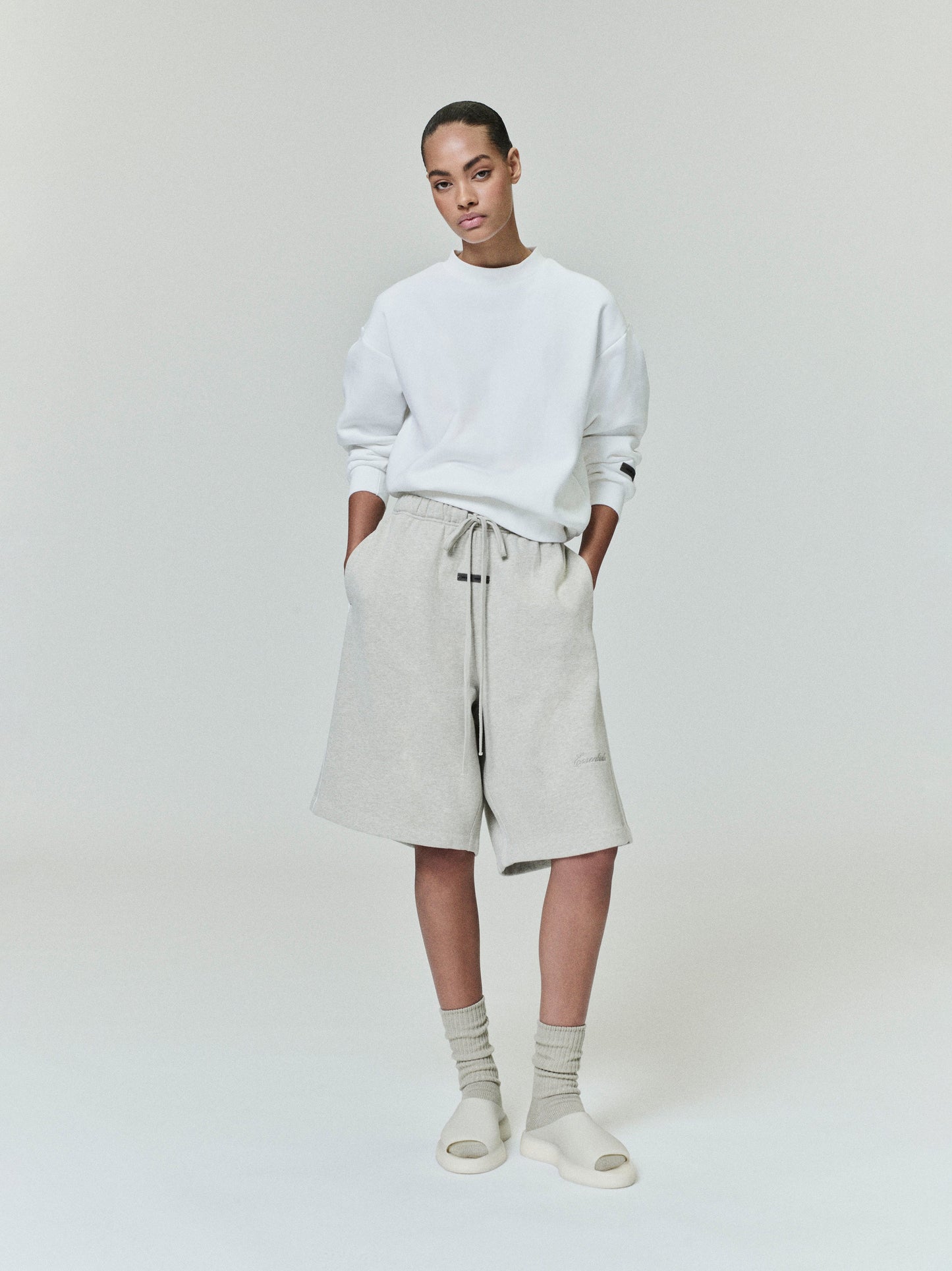 Womens Classic Fleece Crewneck