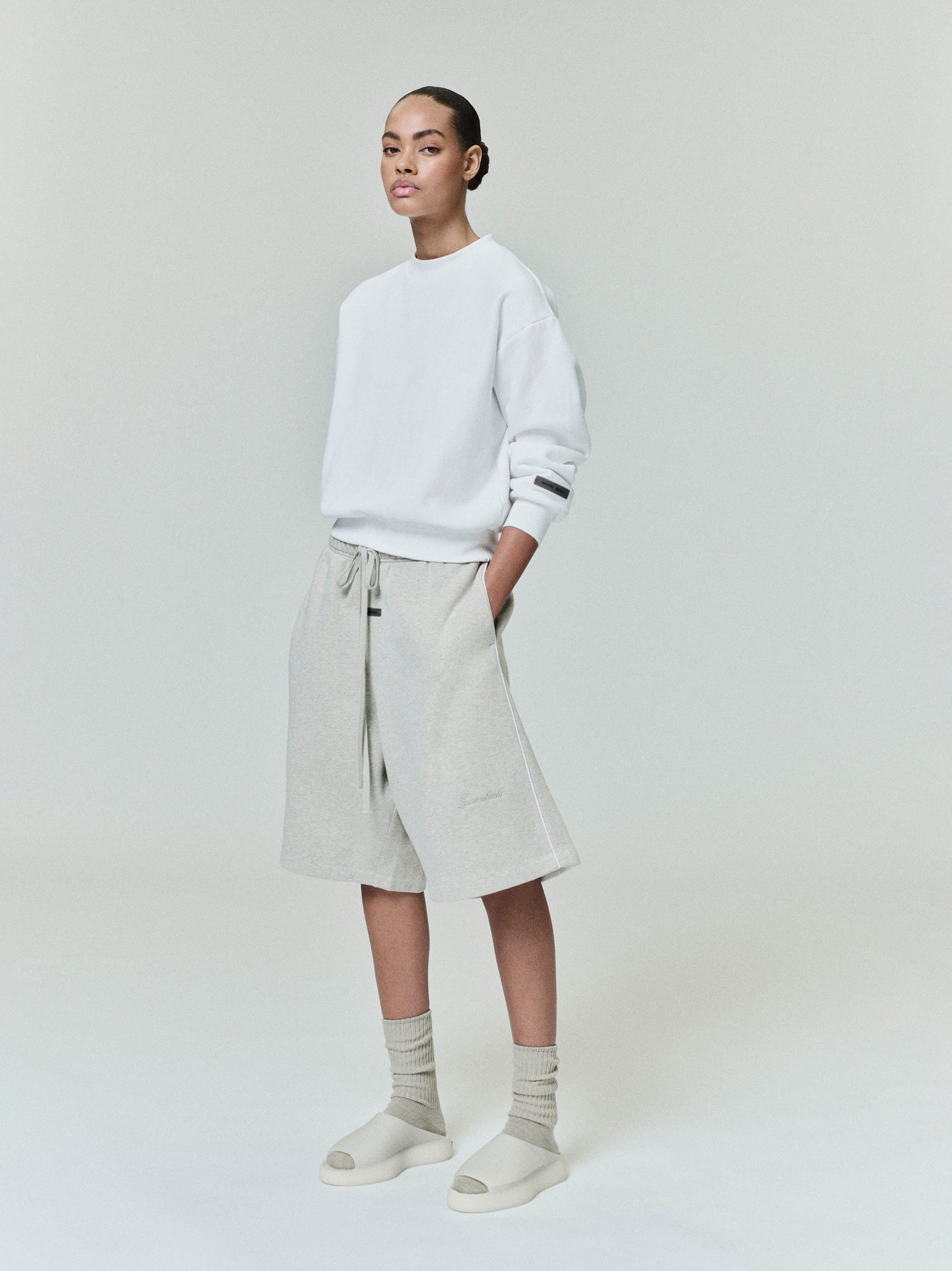 Womens Classic Fleece Crewneck