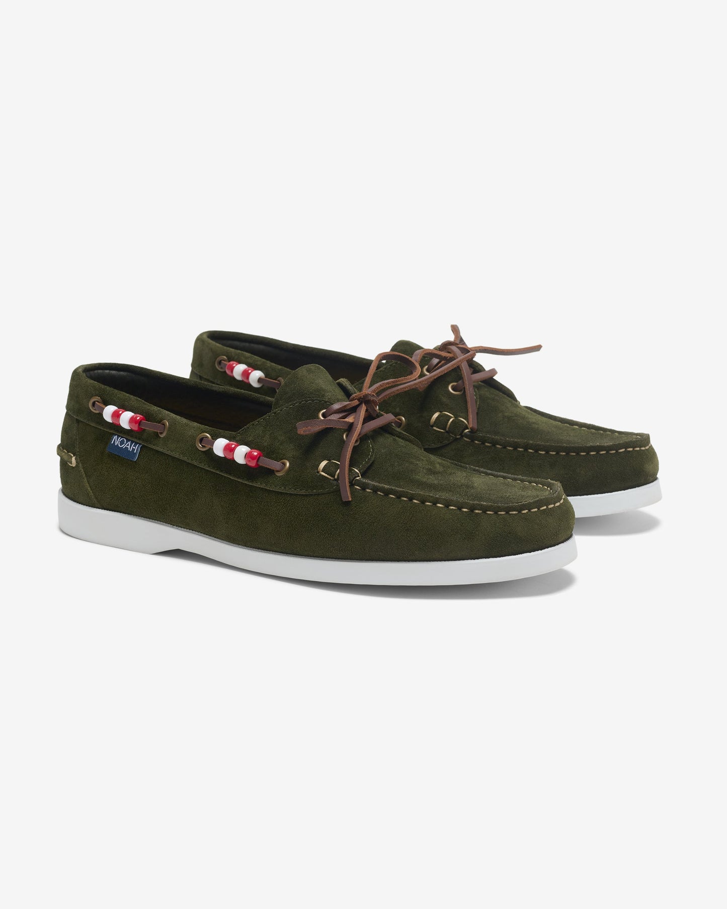 Beaded Boat Shoe
