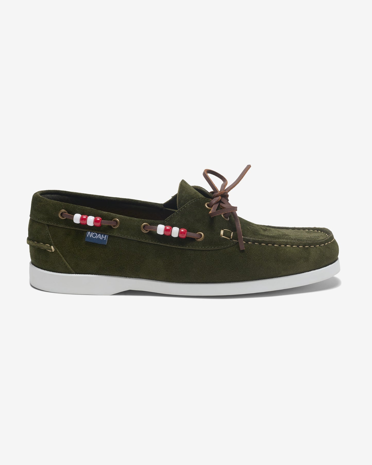 Beaded Boat Shoe