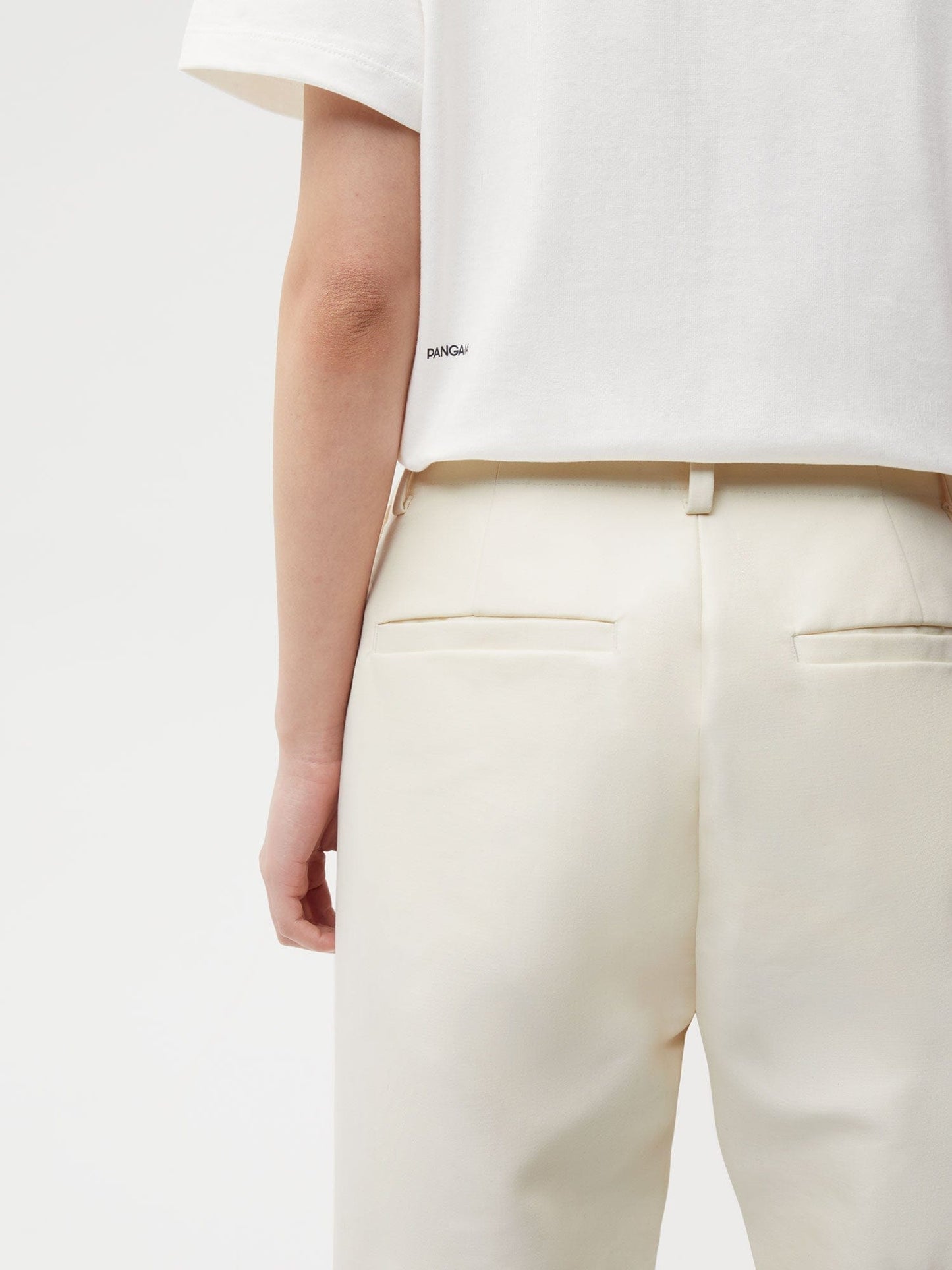 Womens Organic Cotton Regular Fit Trouser—elderflower