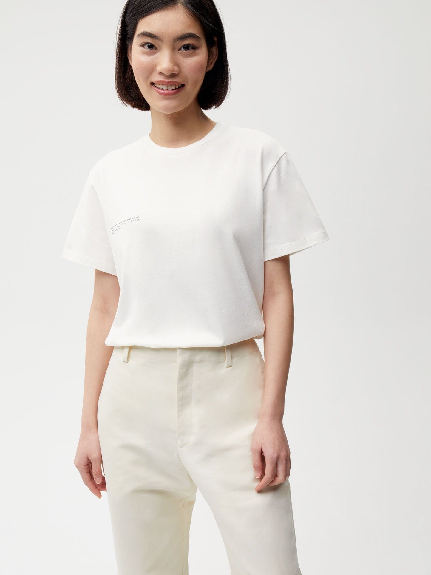 Womens Organic Cotton Regular Fit Trouser—elderflower