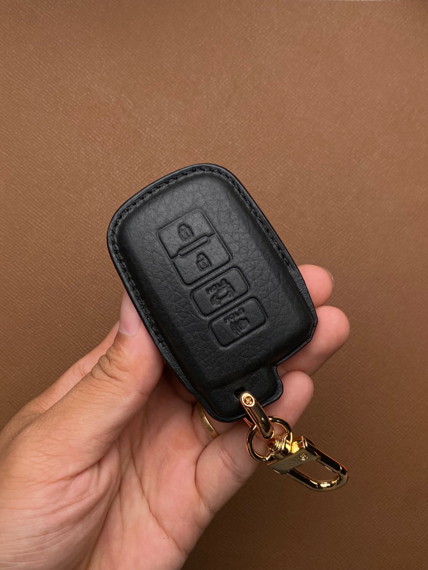 Leather Key Case for Toyota Altis (2019–2021) - TOB4