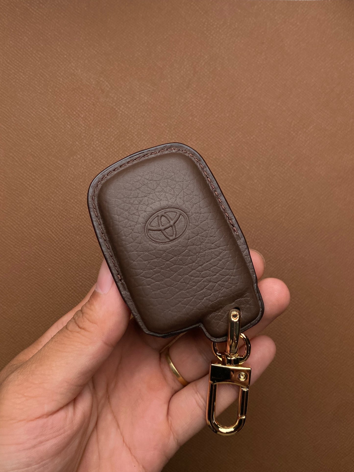 Leather Key Case for Toyota Altis (2019–2021) - TOB4