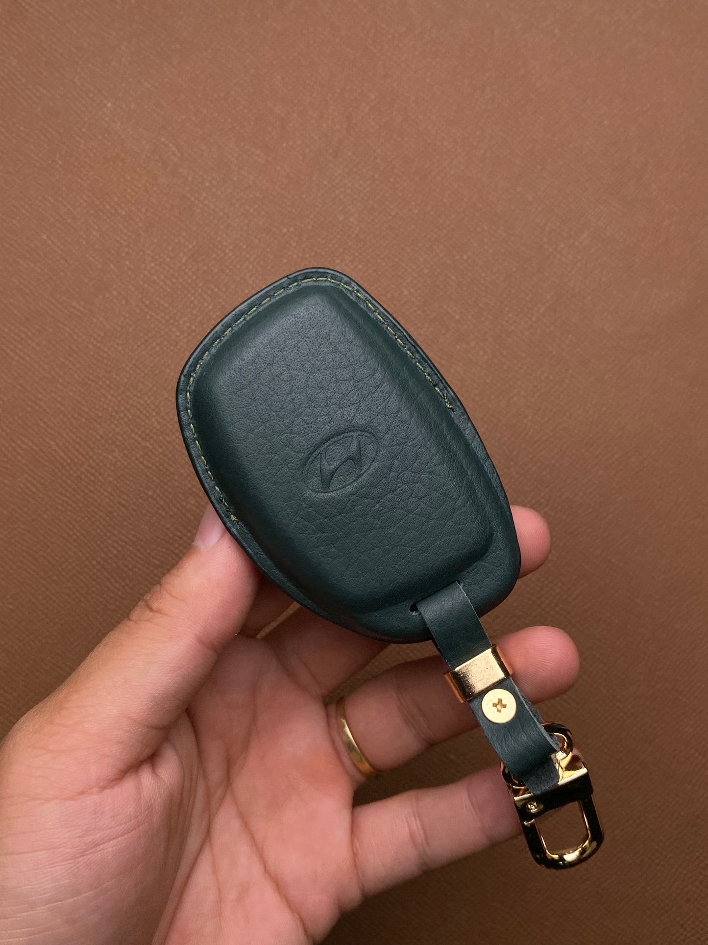 Leather Car Key Case for Hyundai CRETA, Stargazer (2022-2023) - HUYC4