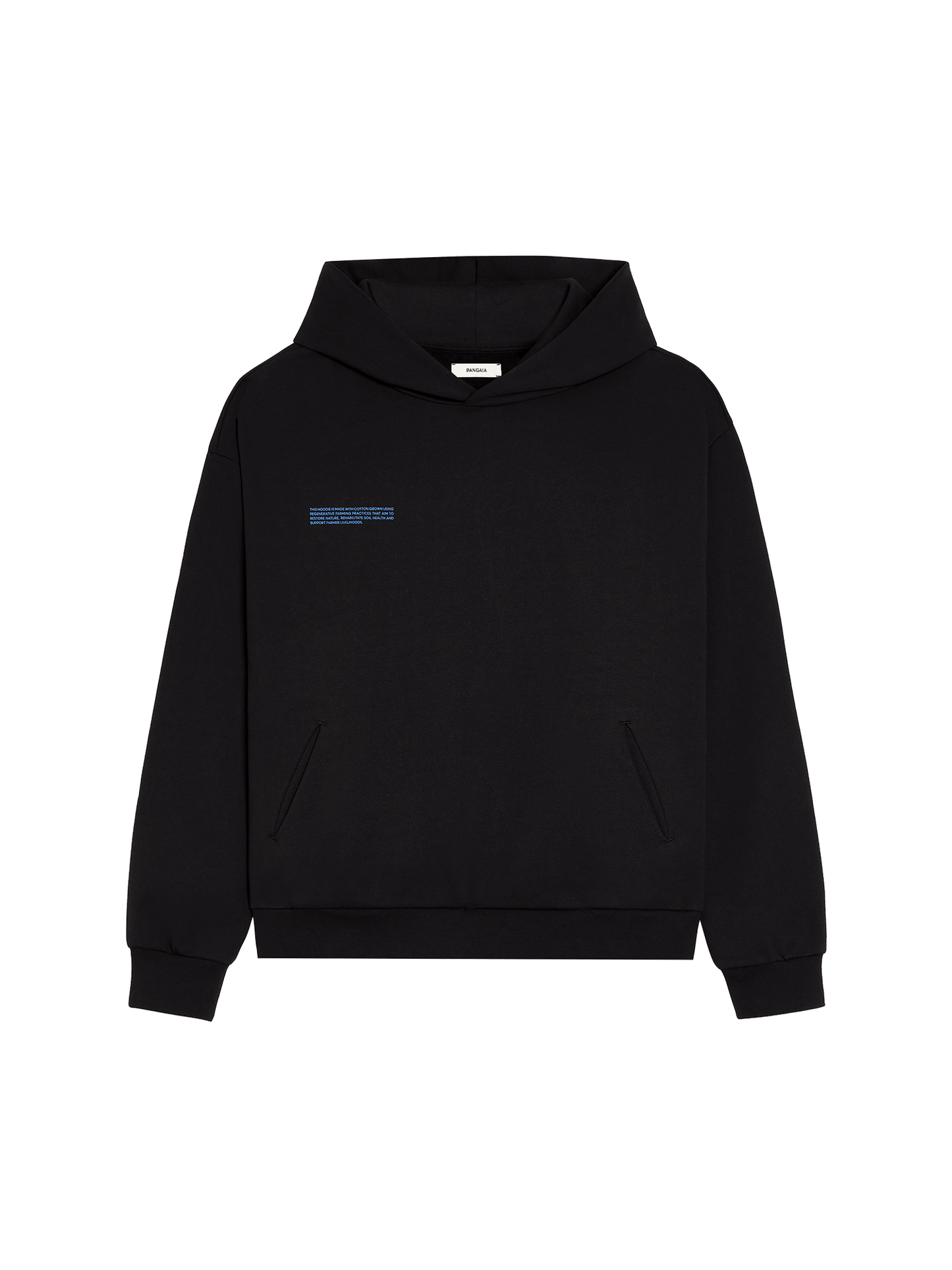 Womens In Conversion Cotton Hoodie—black