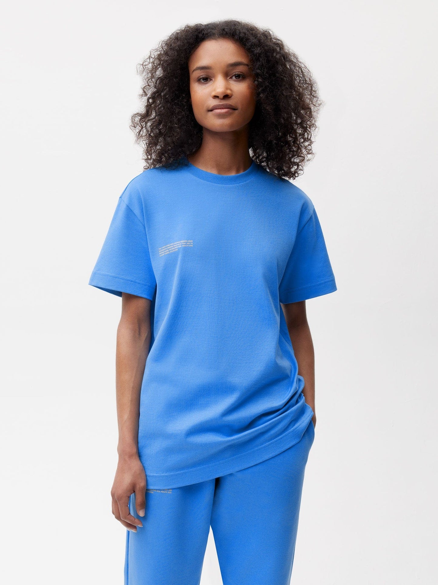 Womens In Conversion Cotton 365 T-shirt—water blue