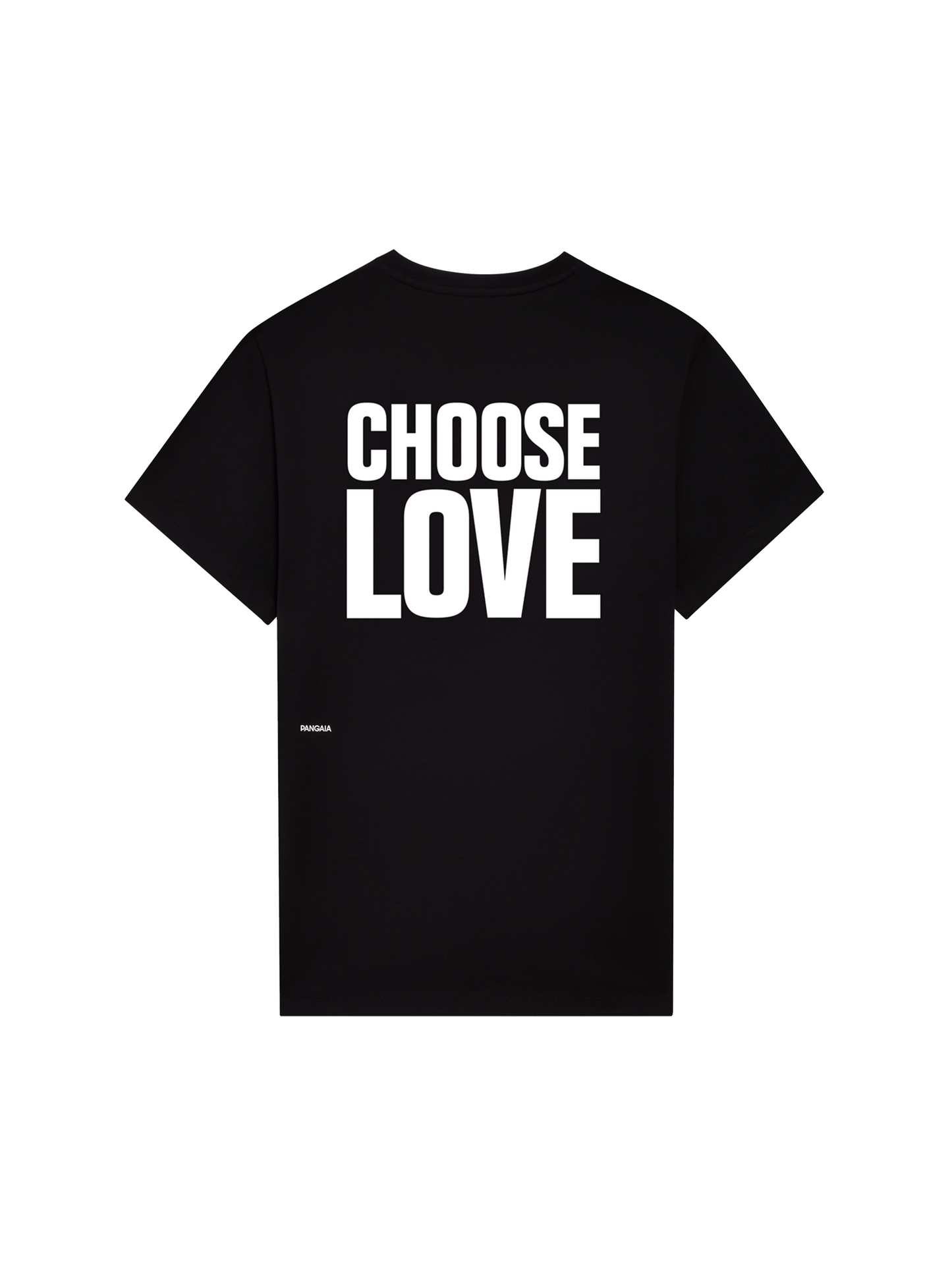 PANGAIA x Choose Love T-shirt—black
