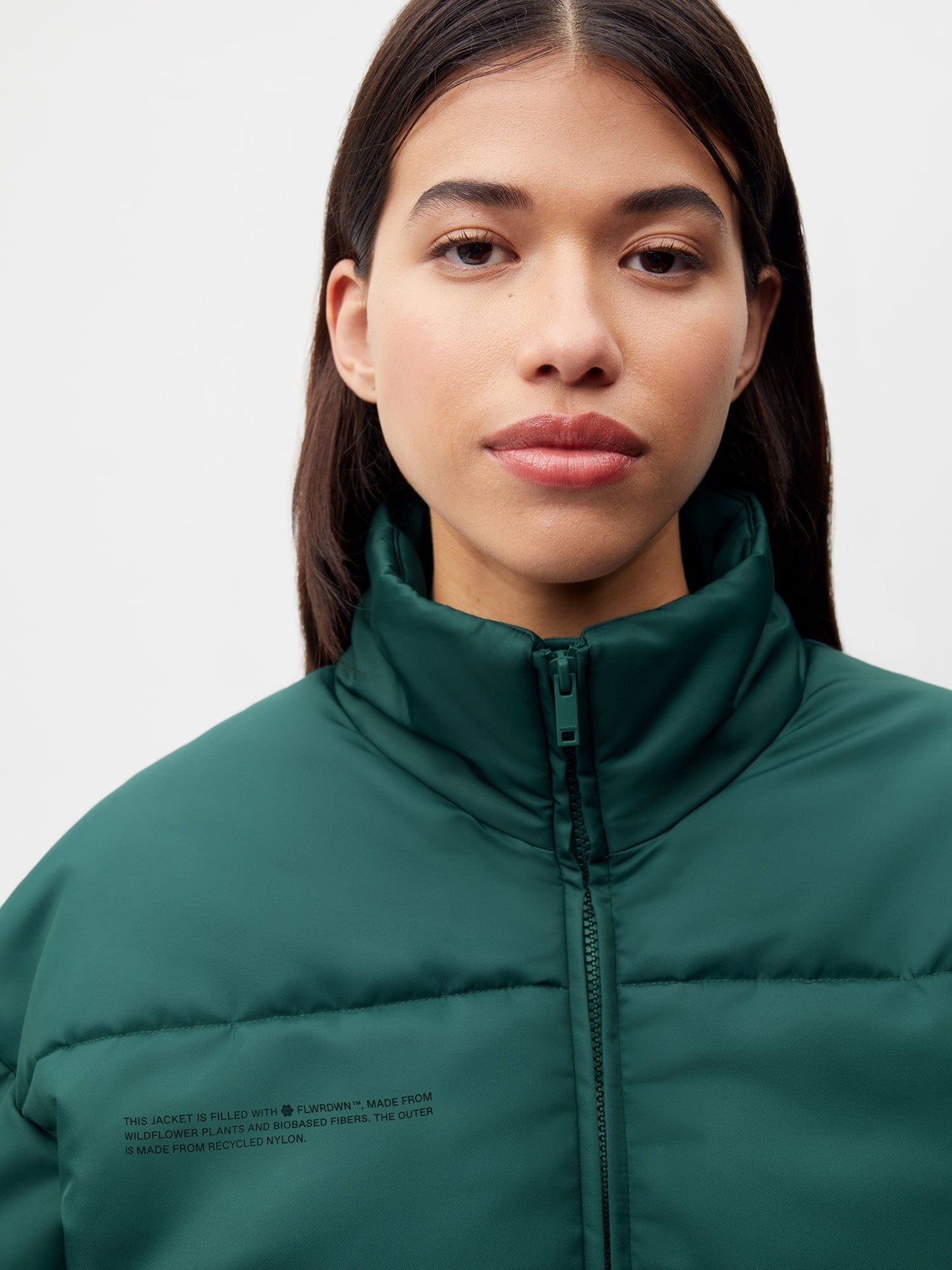 Womens FLWRDWN™ Bomber Jacket—foliage green