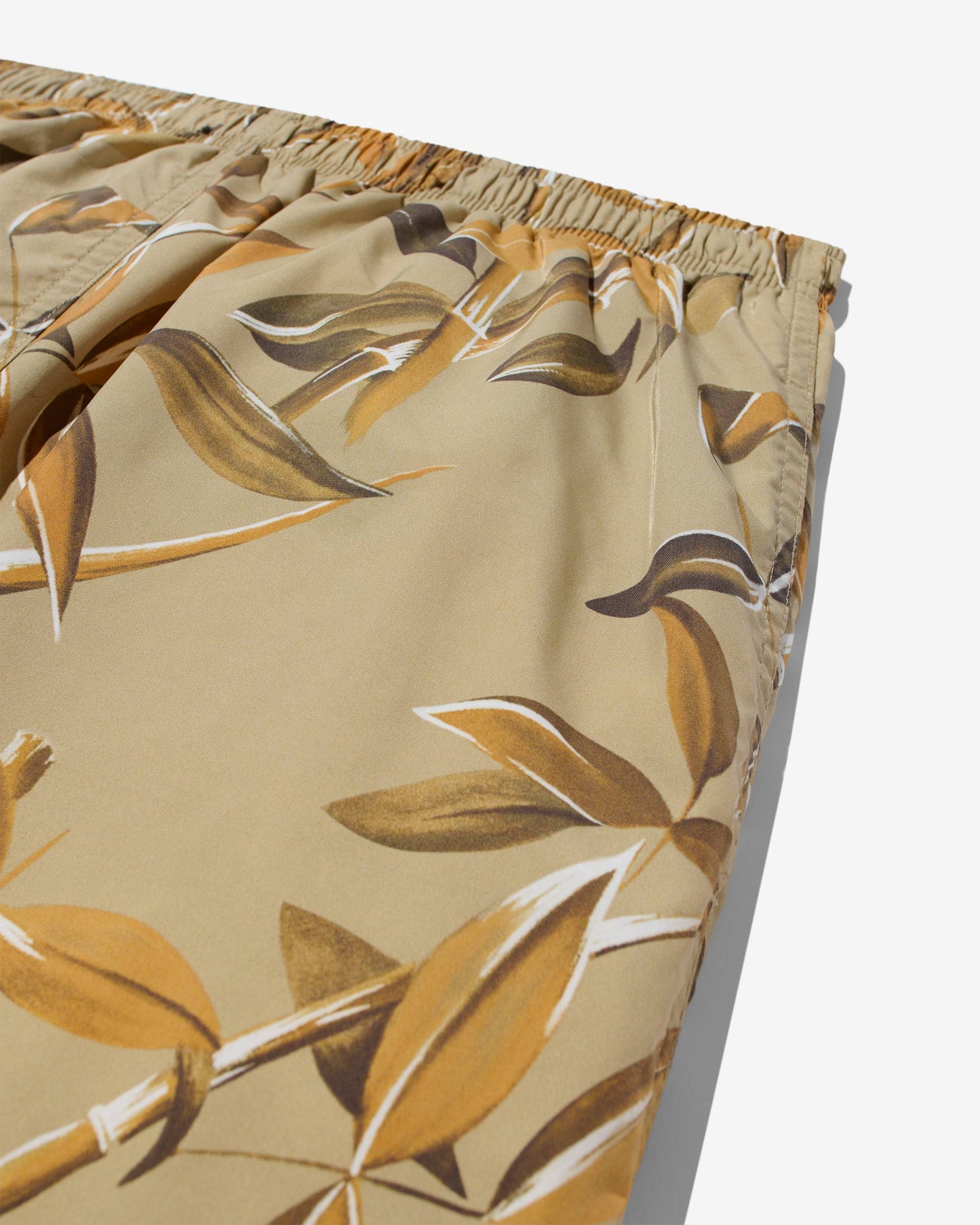 Bamboo Print Swim Trunk