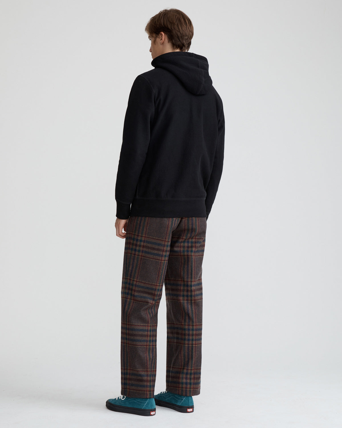 Zip-Up Collar Hoodie