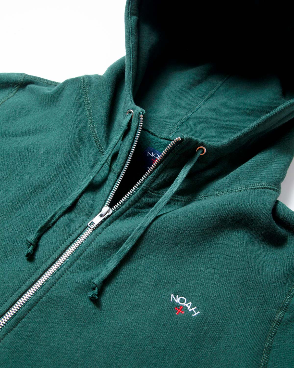 Zip-Up Collar Hoodie
