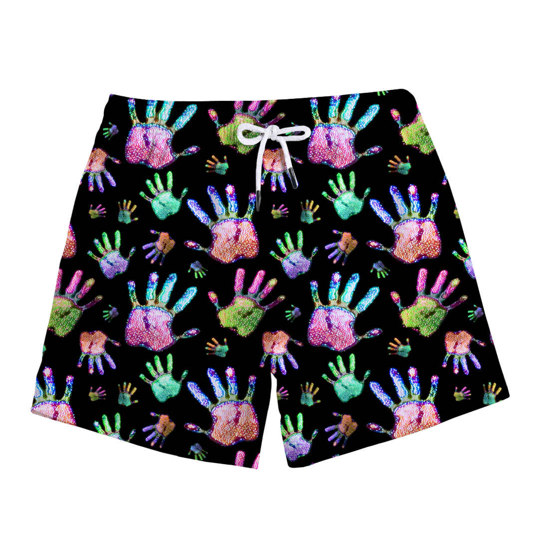 Analog Touch Swim Trunks
