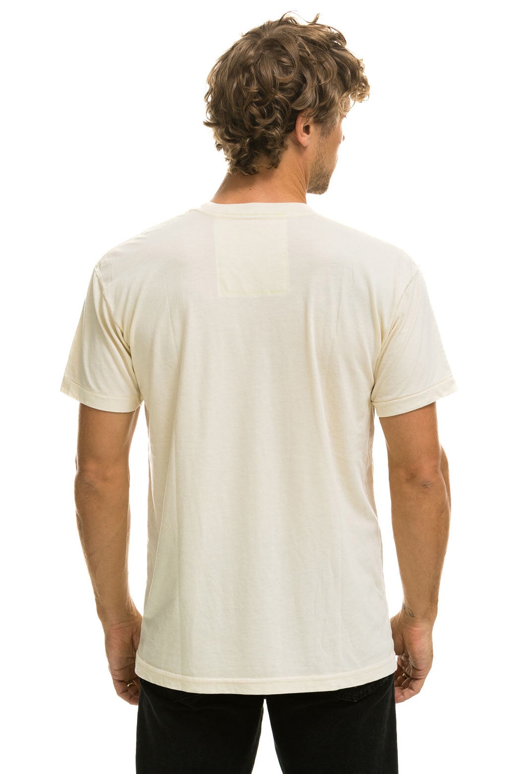 AVIATOR NATION MILL VALLEY TEE - VINTAGE WHITE