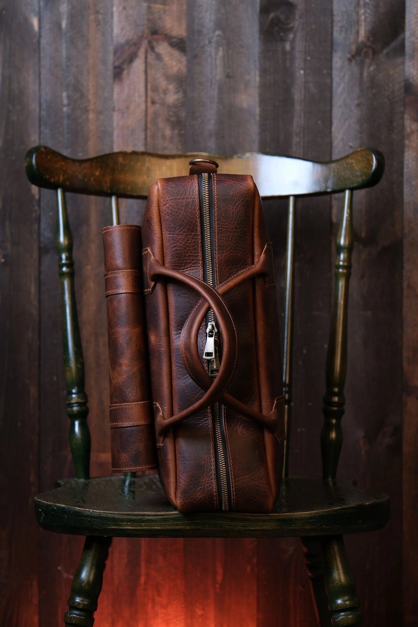 Premium genuine leather briefcase