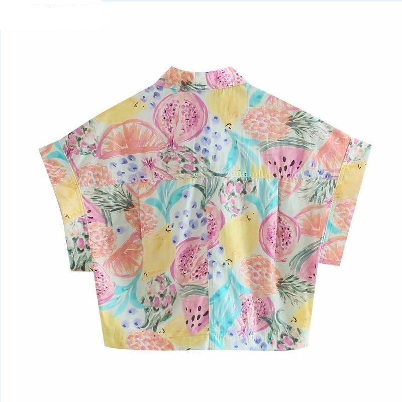 Women Fashion Tropical Fruit