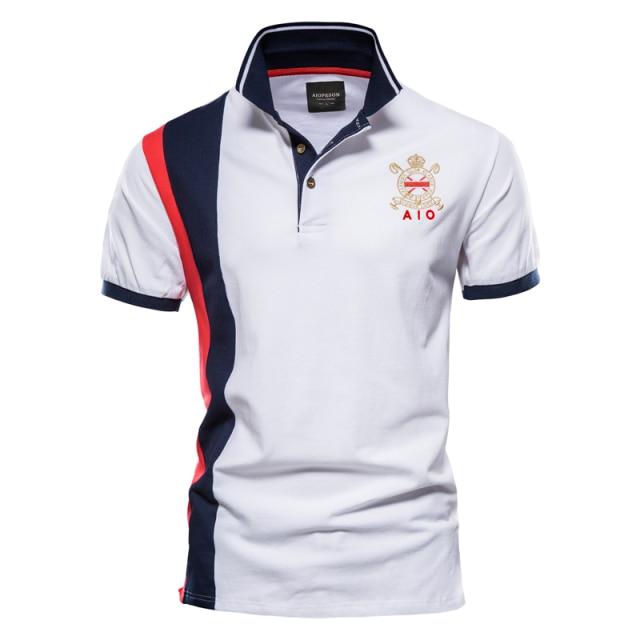 Badge Embroidery Polo Shirt