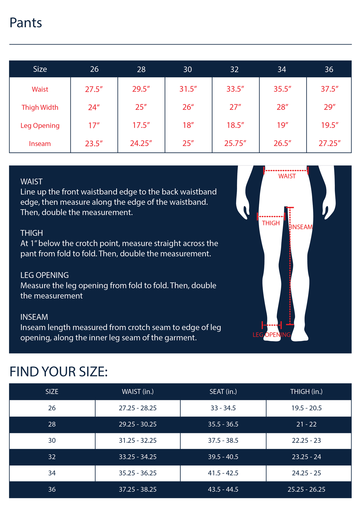 Baseball Pant